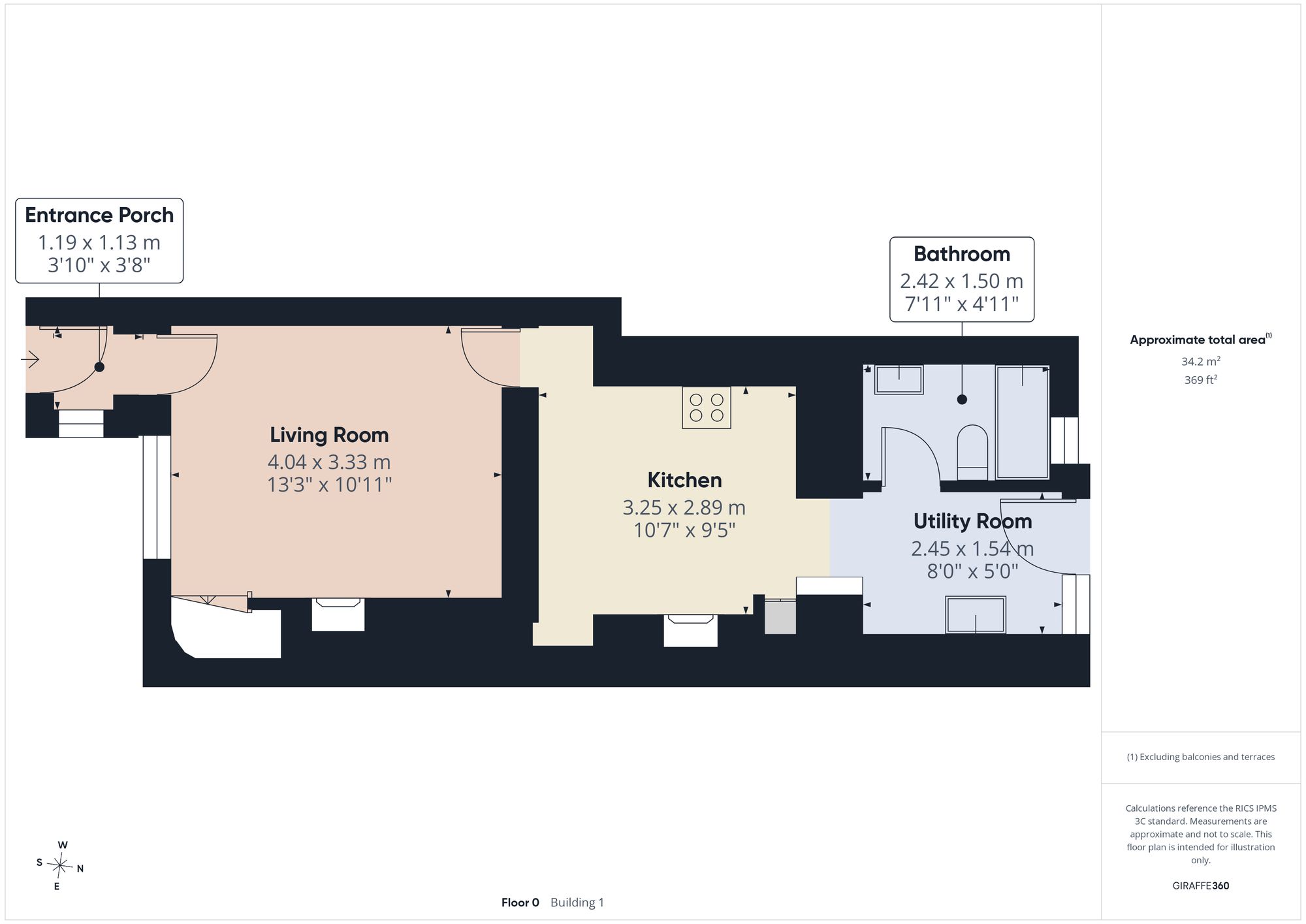 84 Cwmcelyn Road, Abertillery floorplan