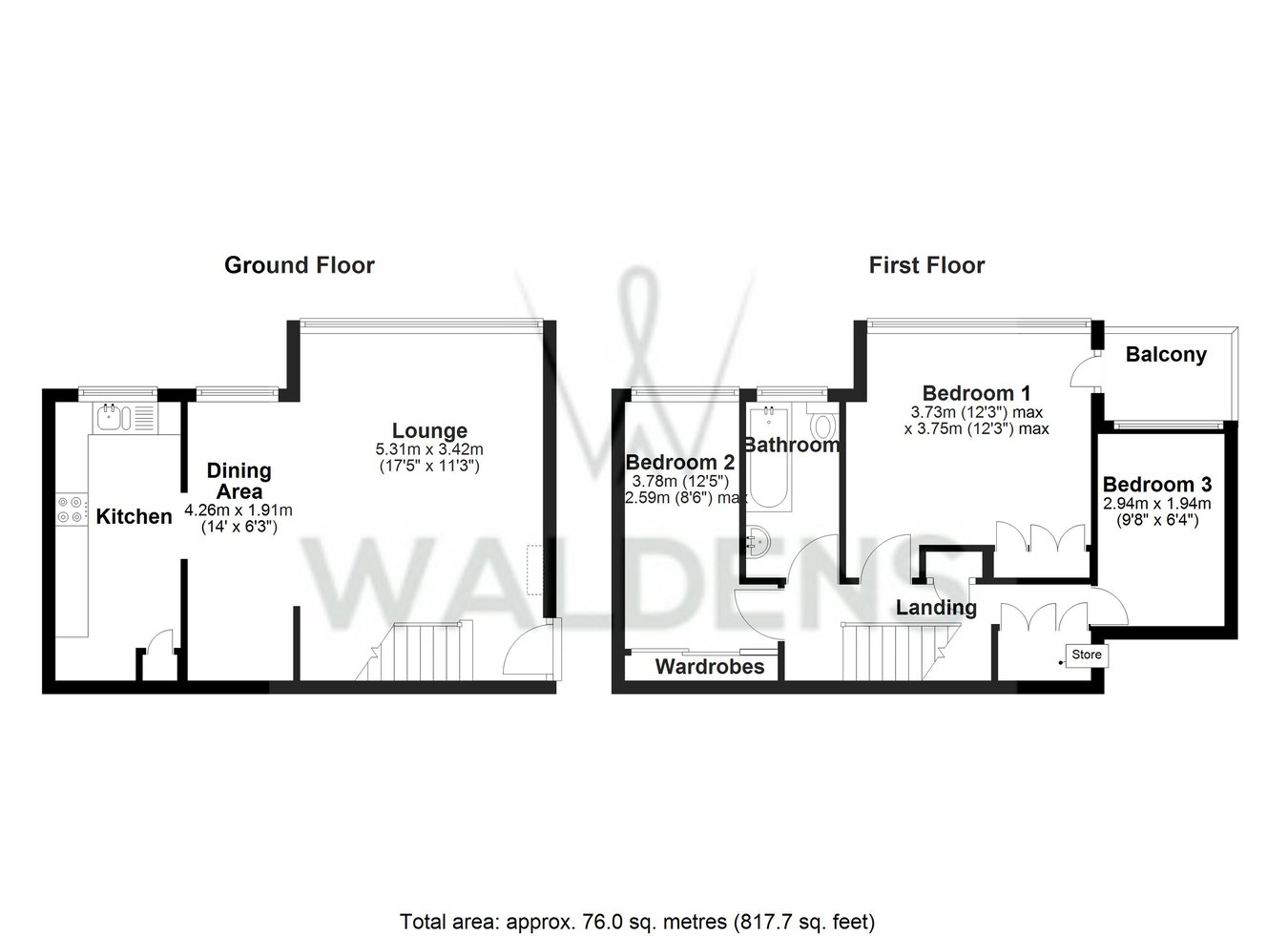 10, Camford Court, Bedford floorplan