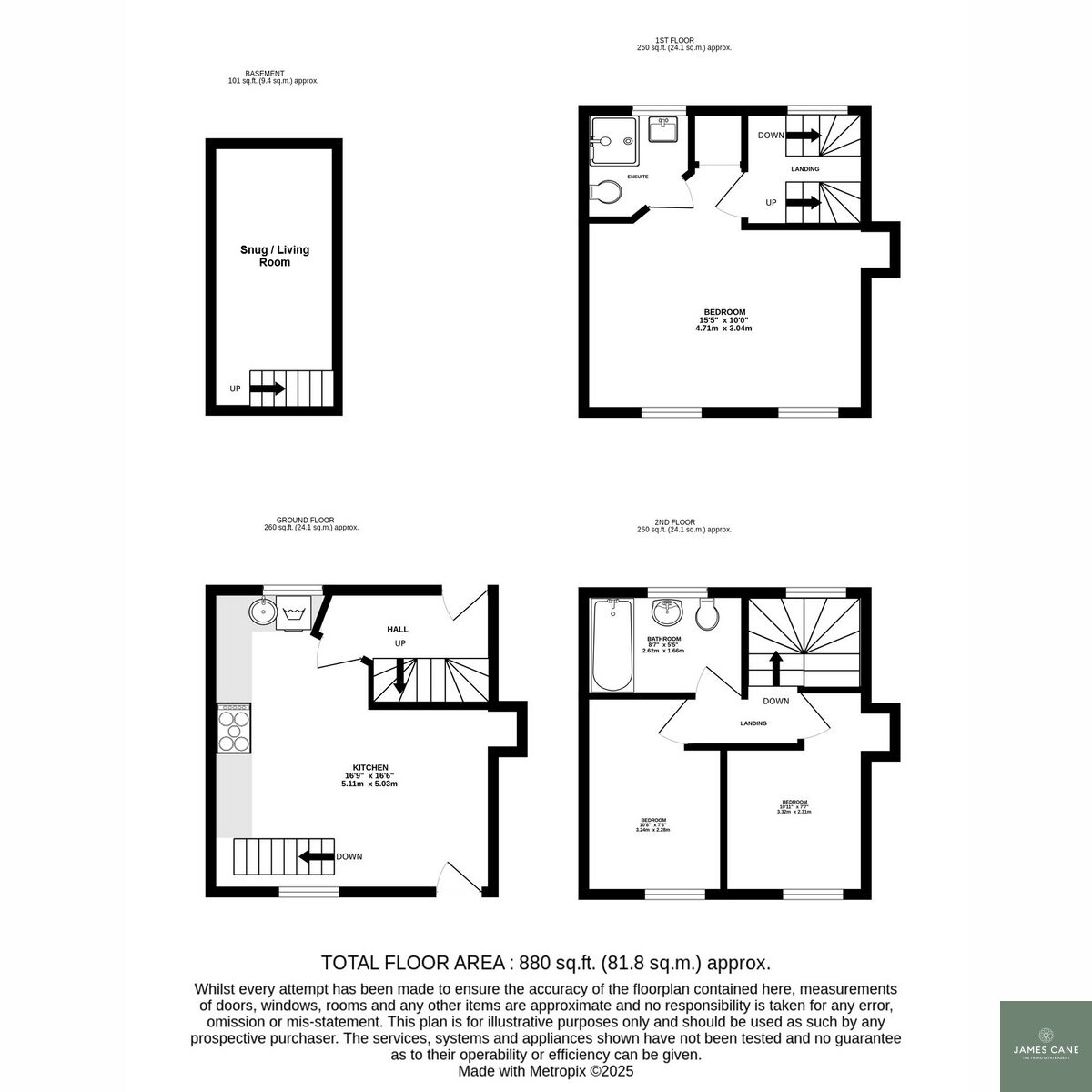32 Yew Tree Court, Chy Hwel, Truro floorplan