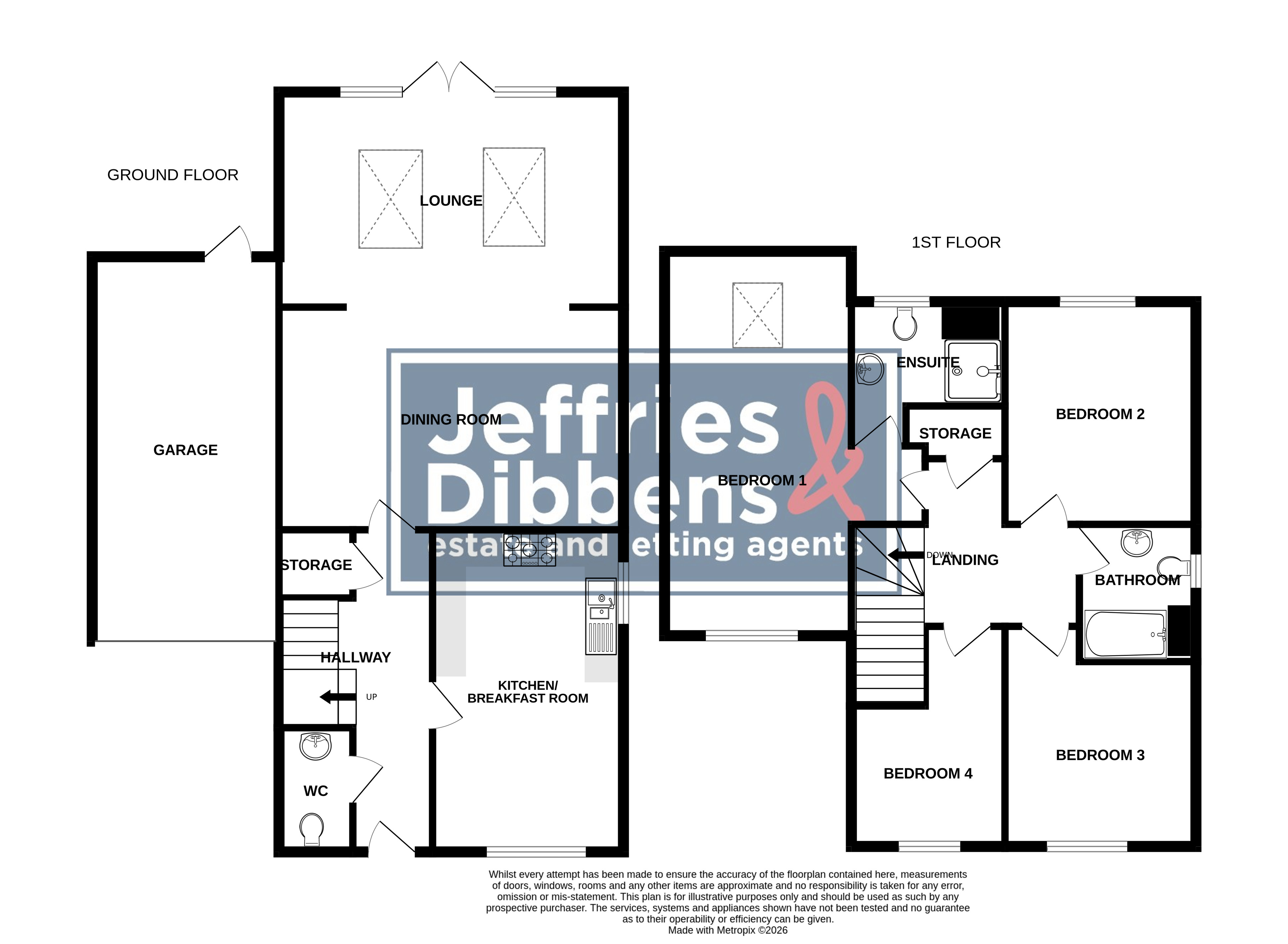 8, Coddington Grove, Waterlooville floorplan