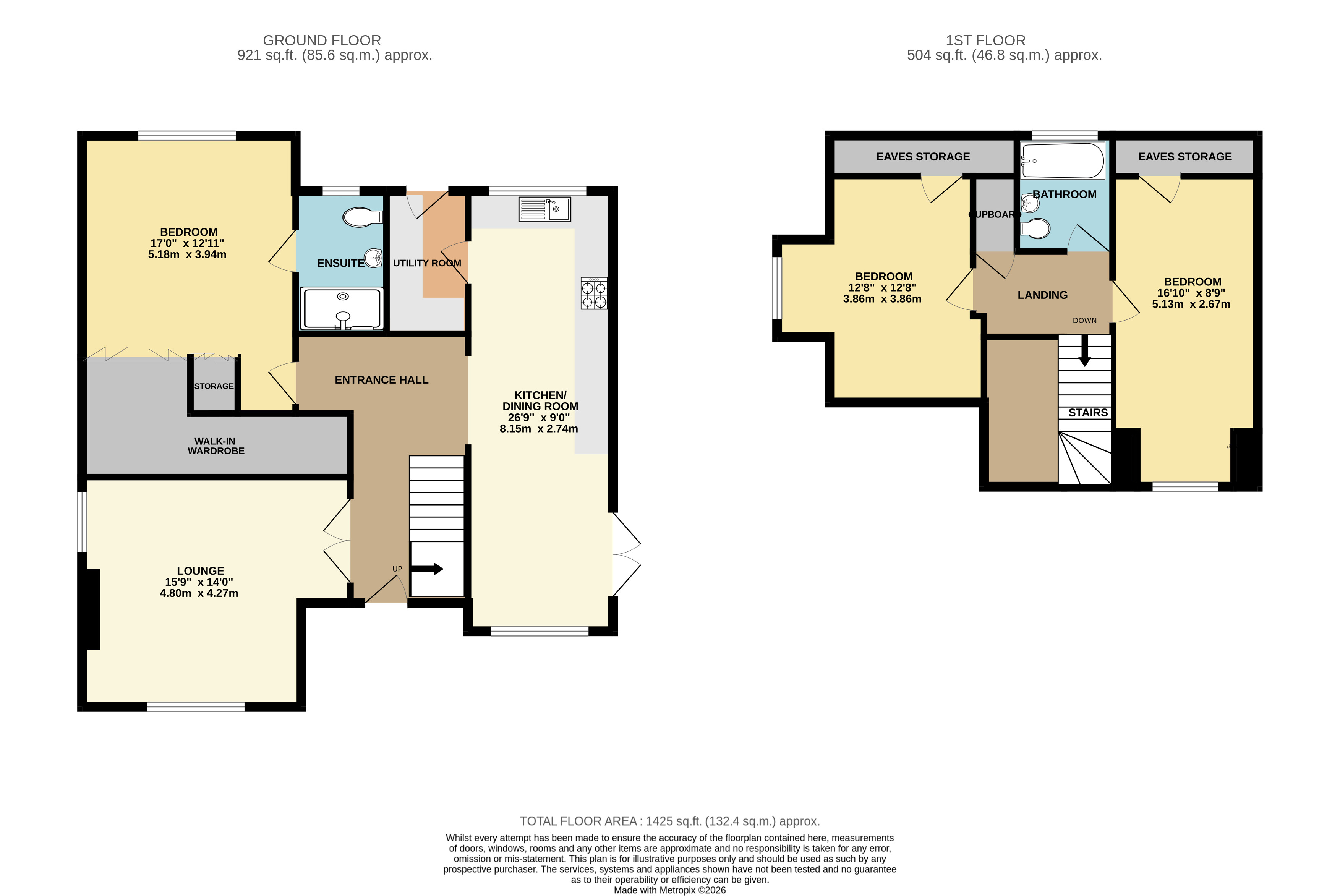 4, Kings Orchard, Warminster floorplan
