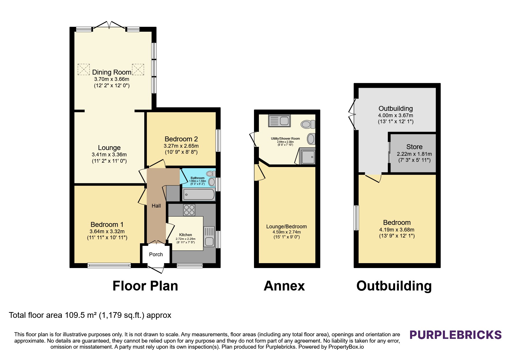 370, Canterbury Road, Birchington floorplan