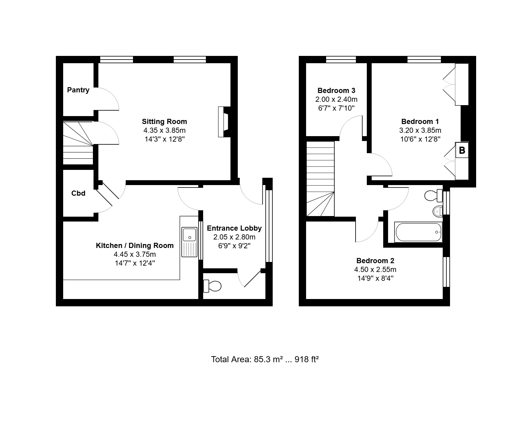 5 Hunstanton Road, Dersingham, Norfolk floorplan