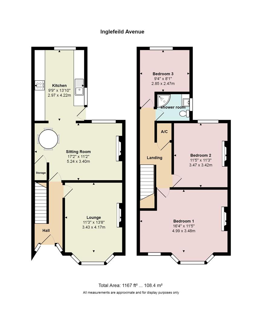 3 Bedrooms Terraced house for sale in Inglefield Avenue, Heath, Cardiff CF14