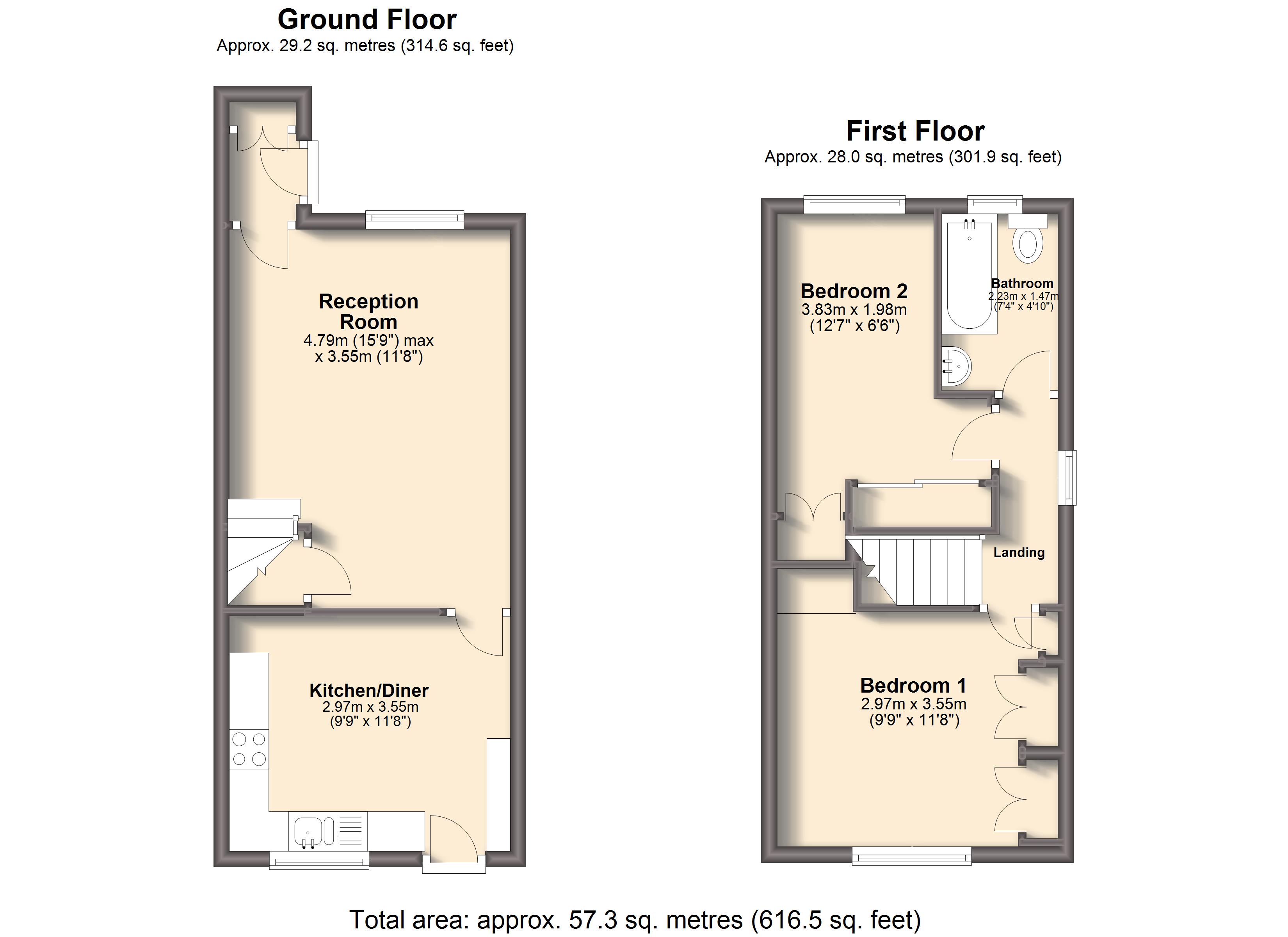 2 Bedrooms Semi-detached house for sale in Bramshill Close, Sothall, Sheffield S20