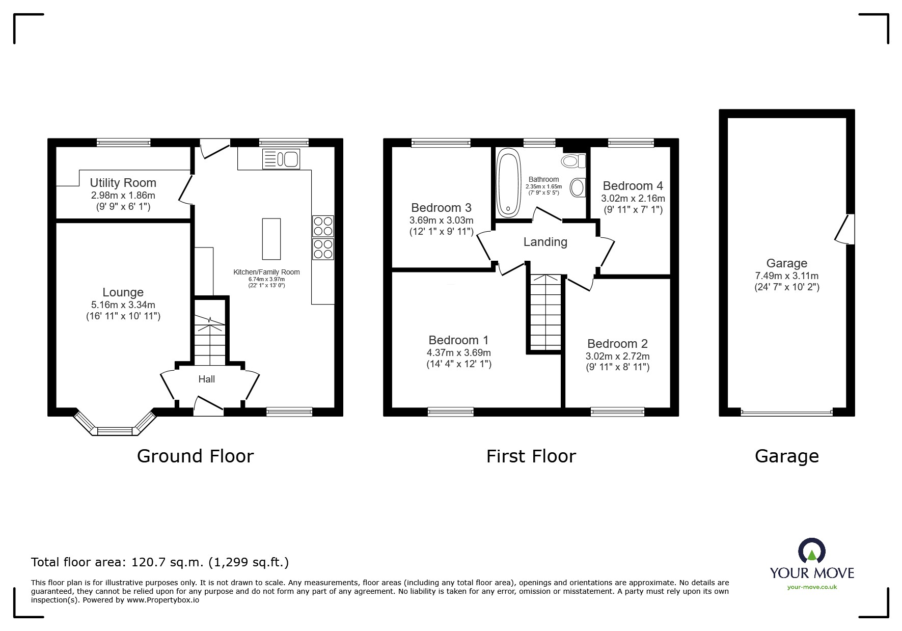 145, Hook Road, East Yorkshire floorplan