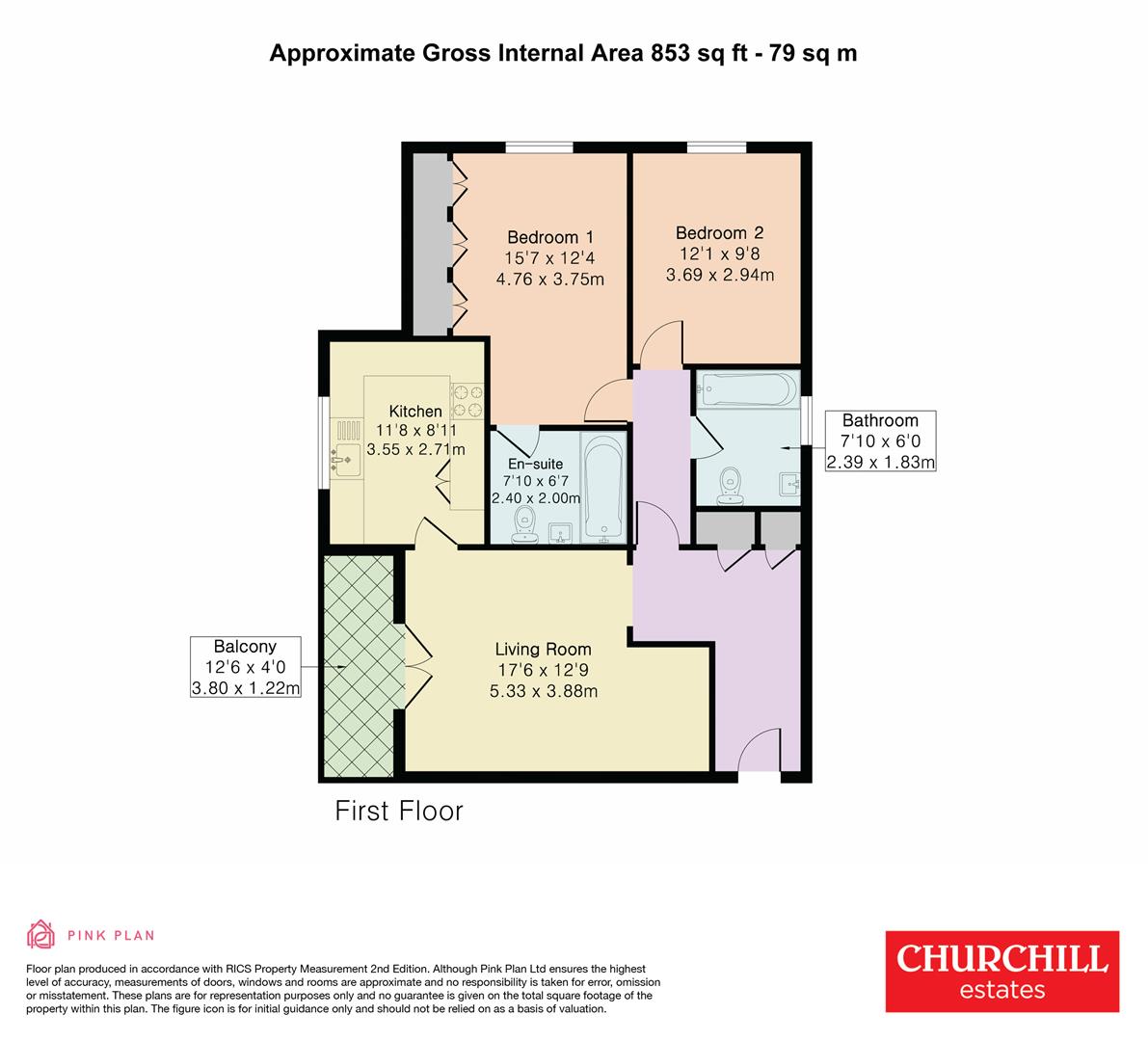 49, Seymour Lodge, Boleyn Court, Buckhurst Hill floorplan
