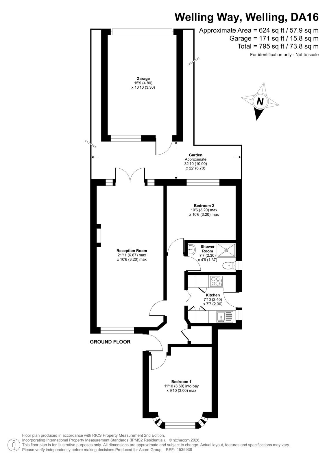 Welling Way, Welling floorplan