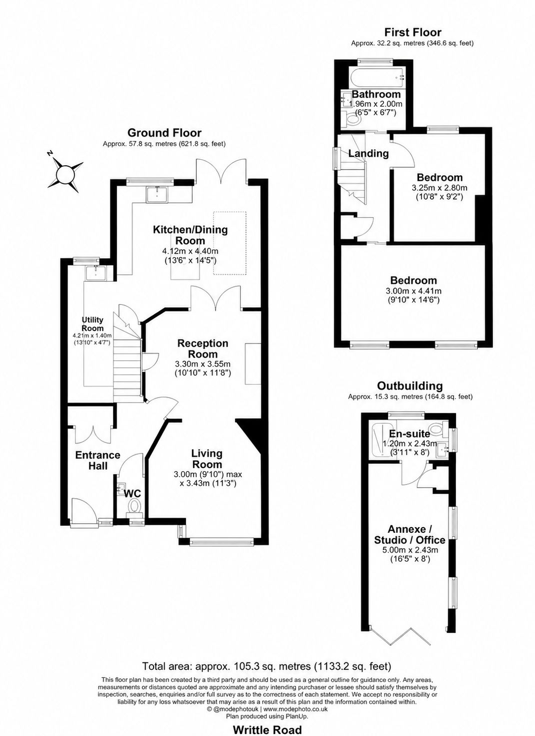 Writtle Road, Chelmsford floorplan