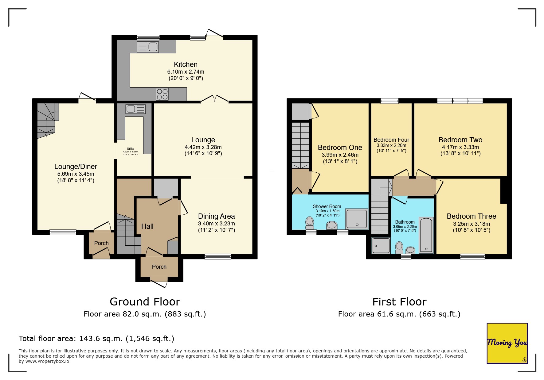 45 Rochester Road, St Annes floorplan