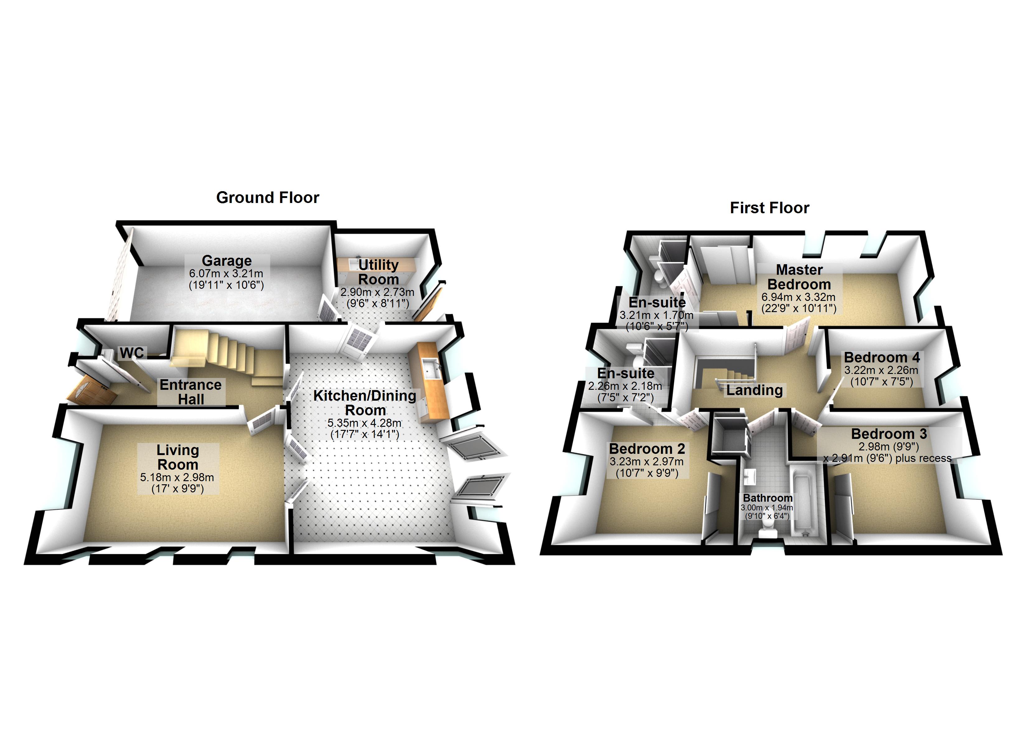 5, Goldsmiths, Woodbridge floorplan