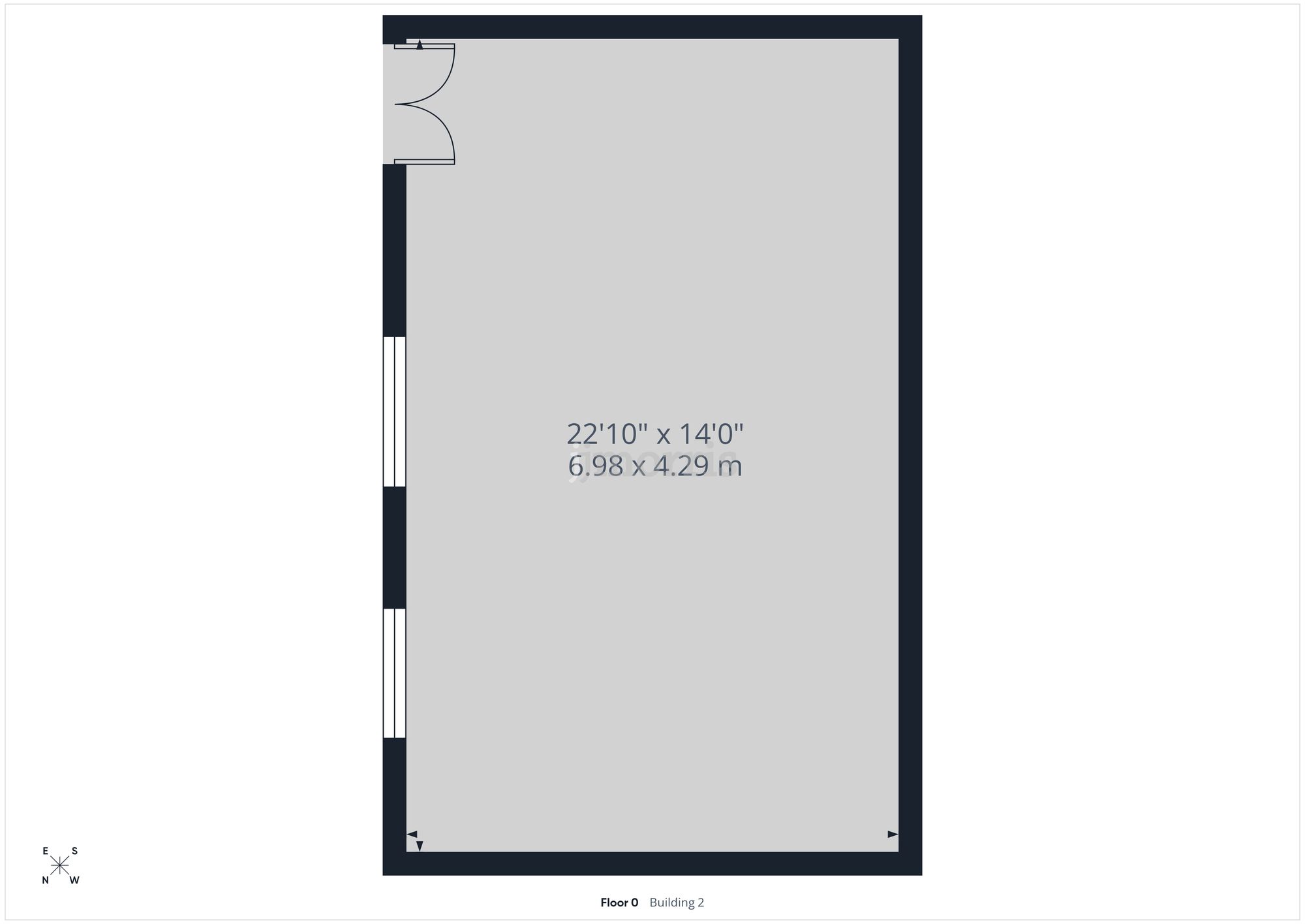 Isfoel, Crymych floorplan
