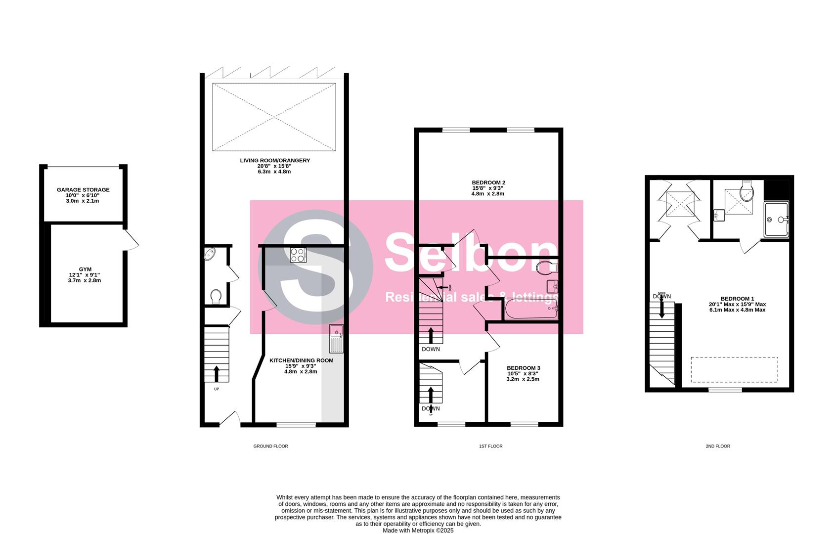 14, Jubilee Drive, Church Crookham floorplan