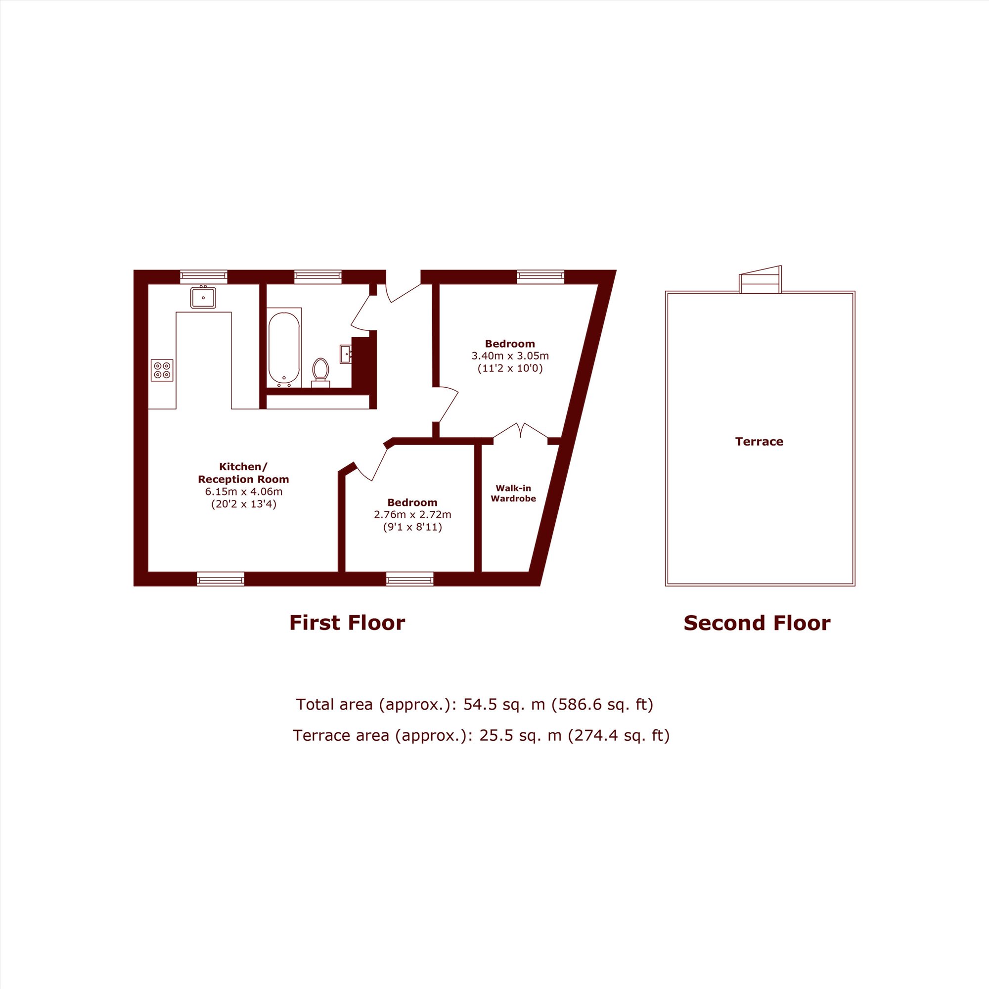 320a, Creek Road, London floorplan