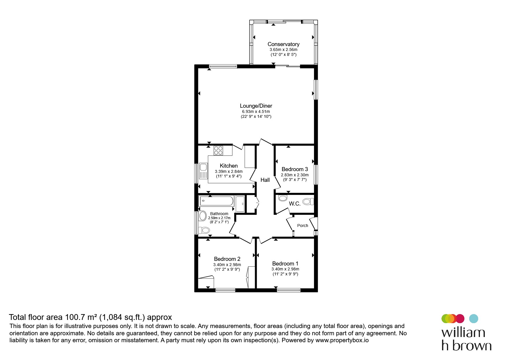 22, South End, Skegness floorplan
