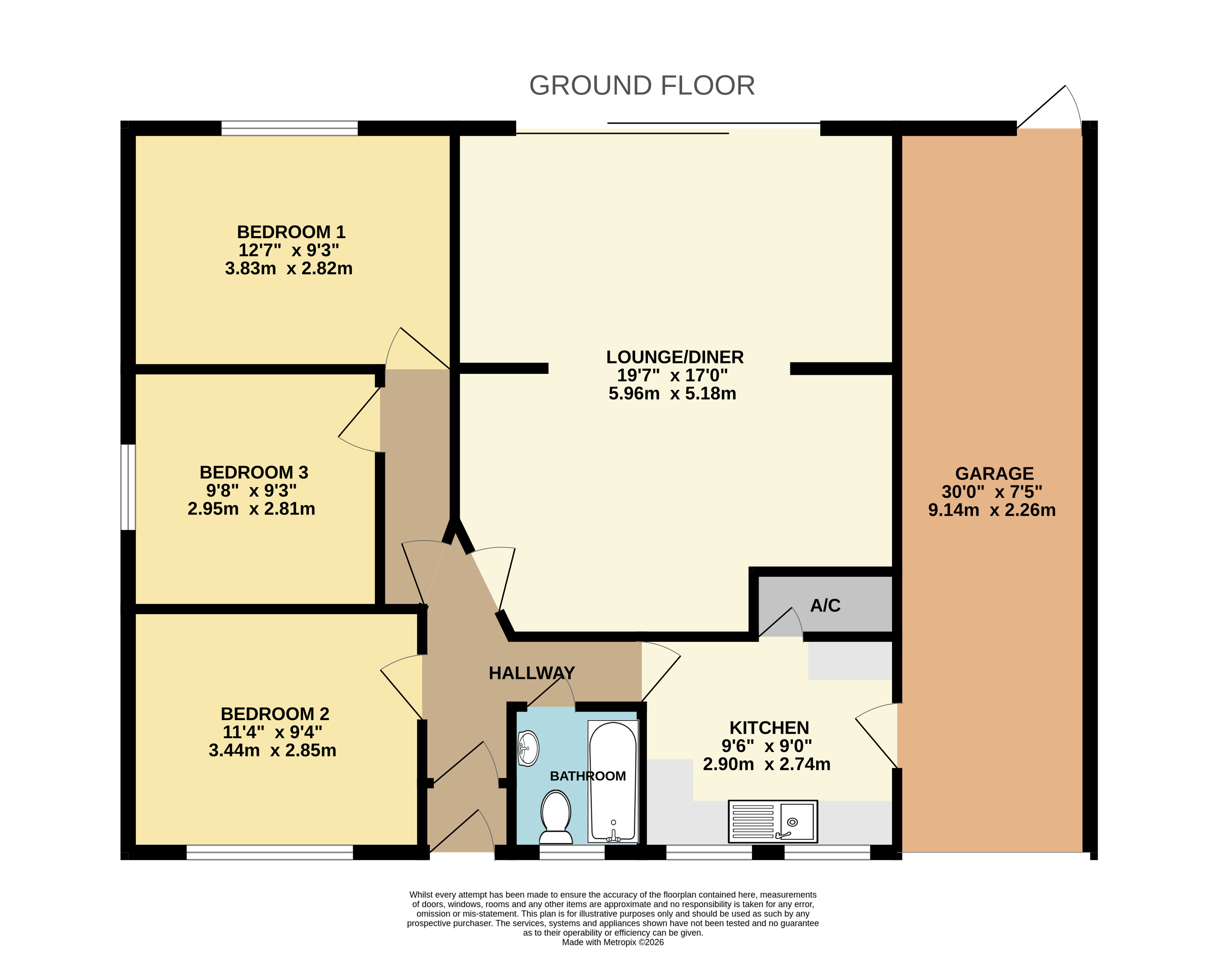 2, Chanters Hill, Devon floorplan