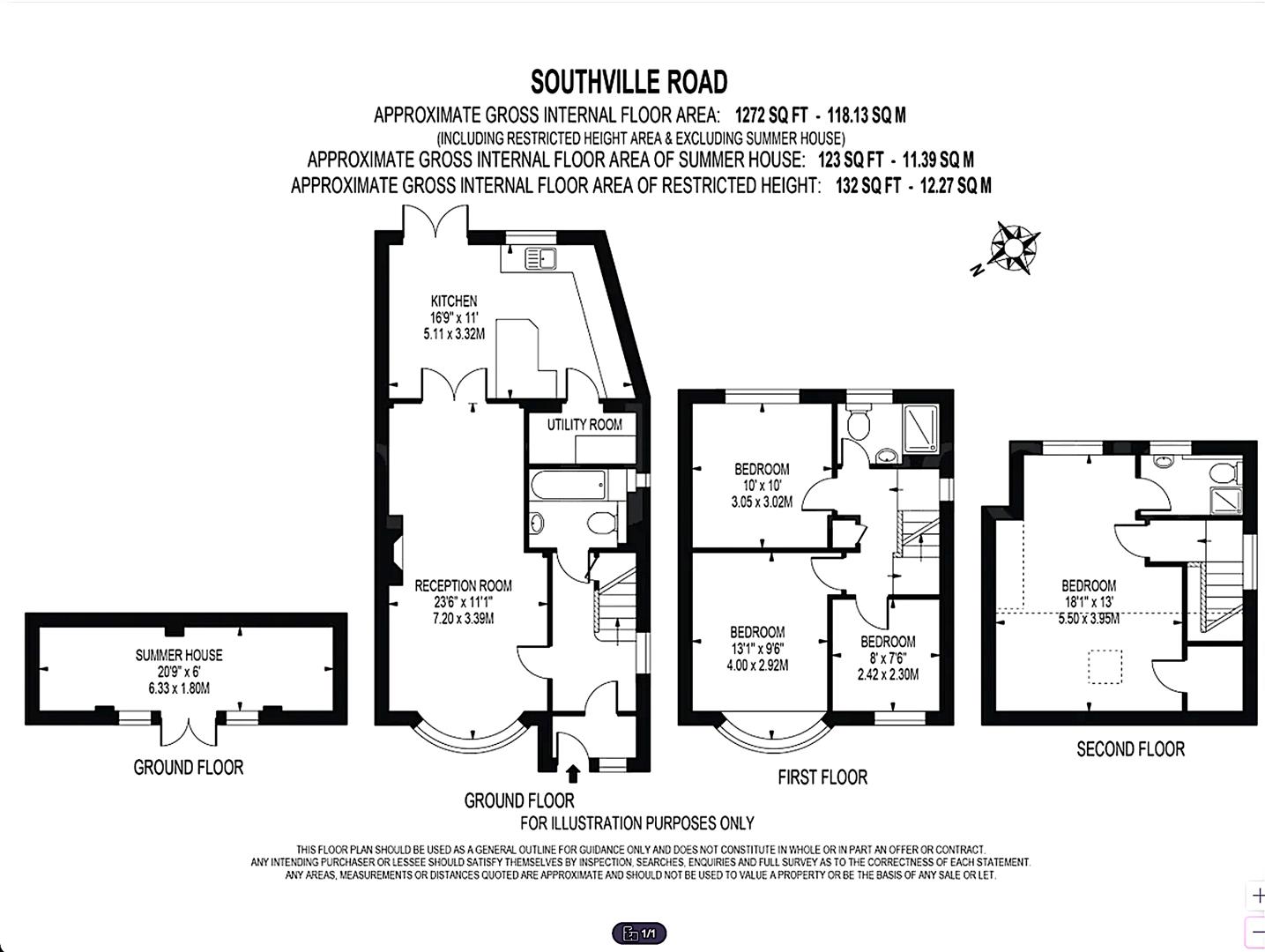 67, Southville Road, Feltham floorplan