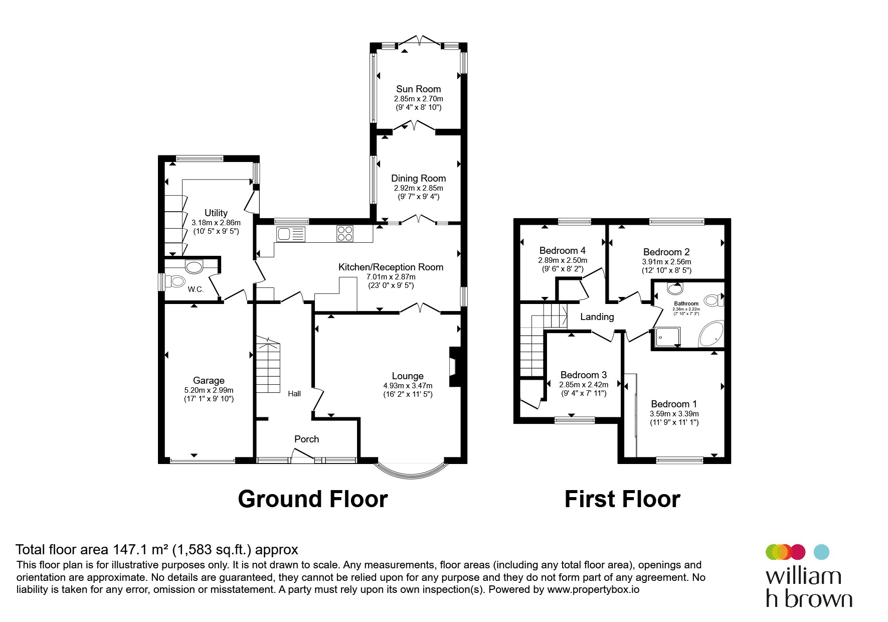 38, Wilson Road, Lowestoft floorplan