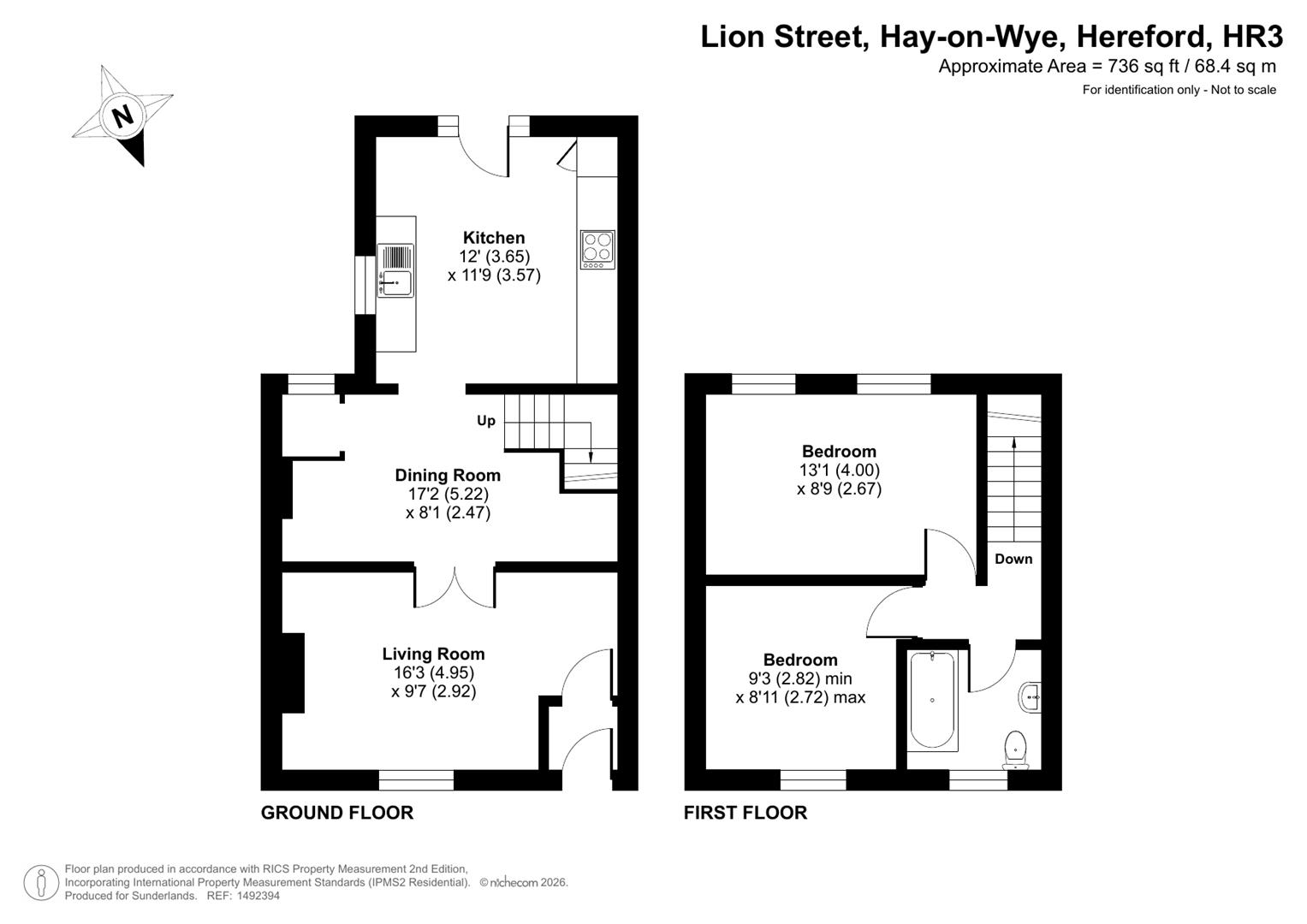 12, Lion Street, Hereford floorplan
