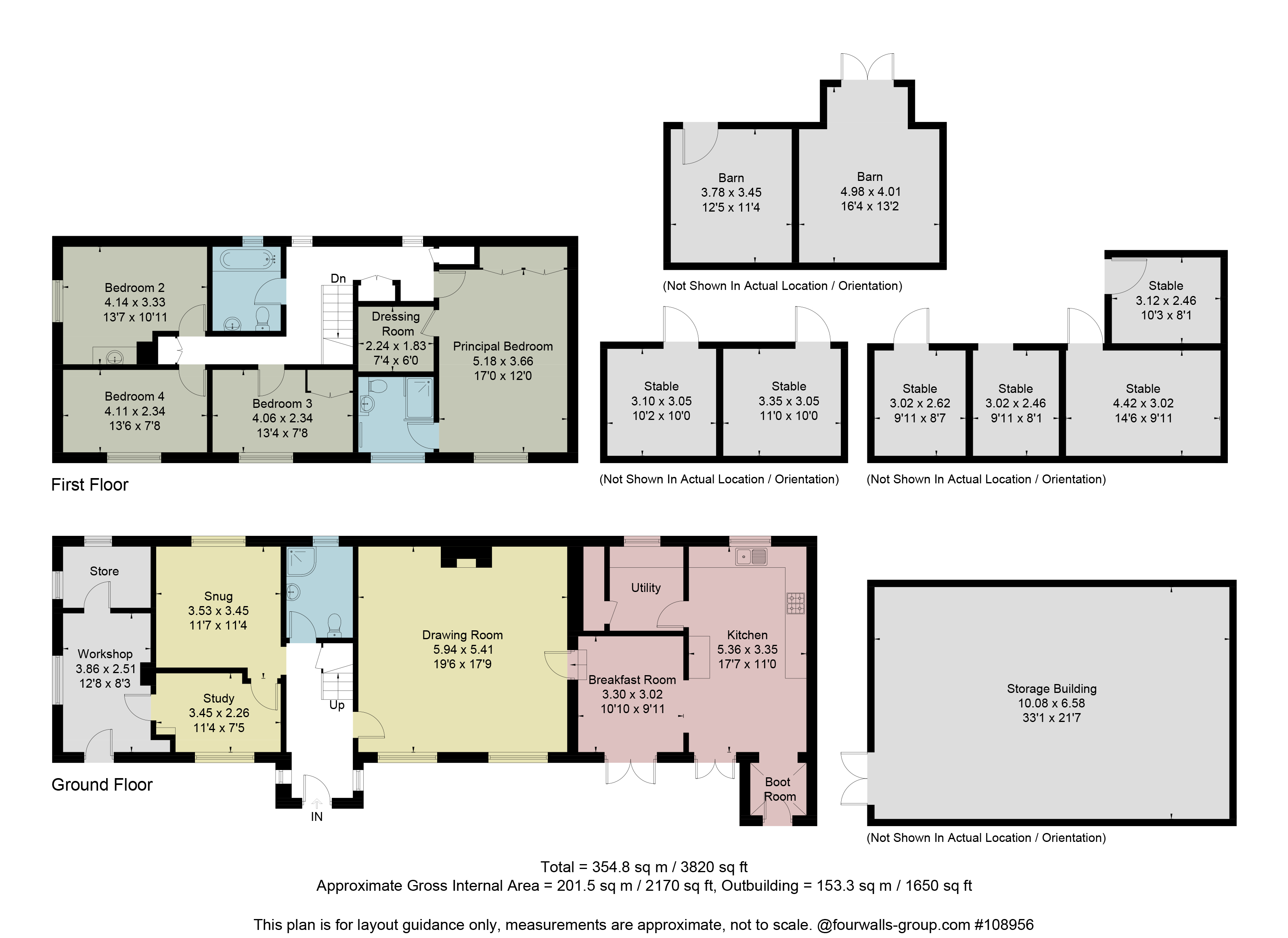 High Tree Stables,, Parkgate Road, Dorking floorplan