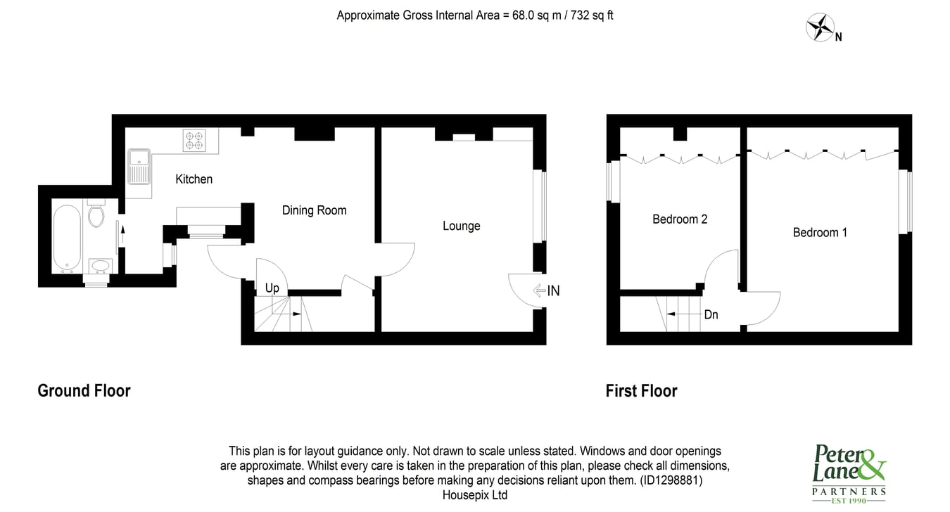 23, Pipers Lane, Huntingdon floorplan