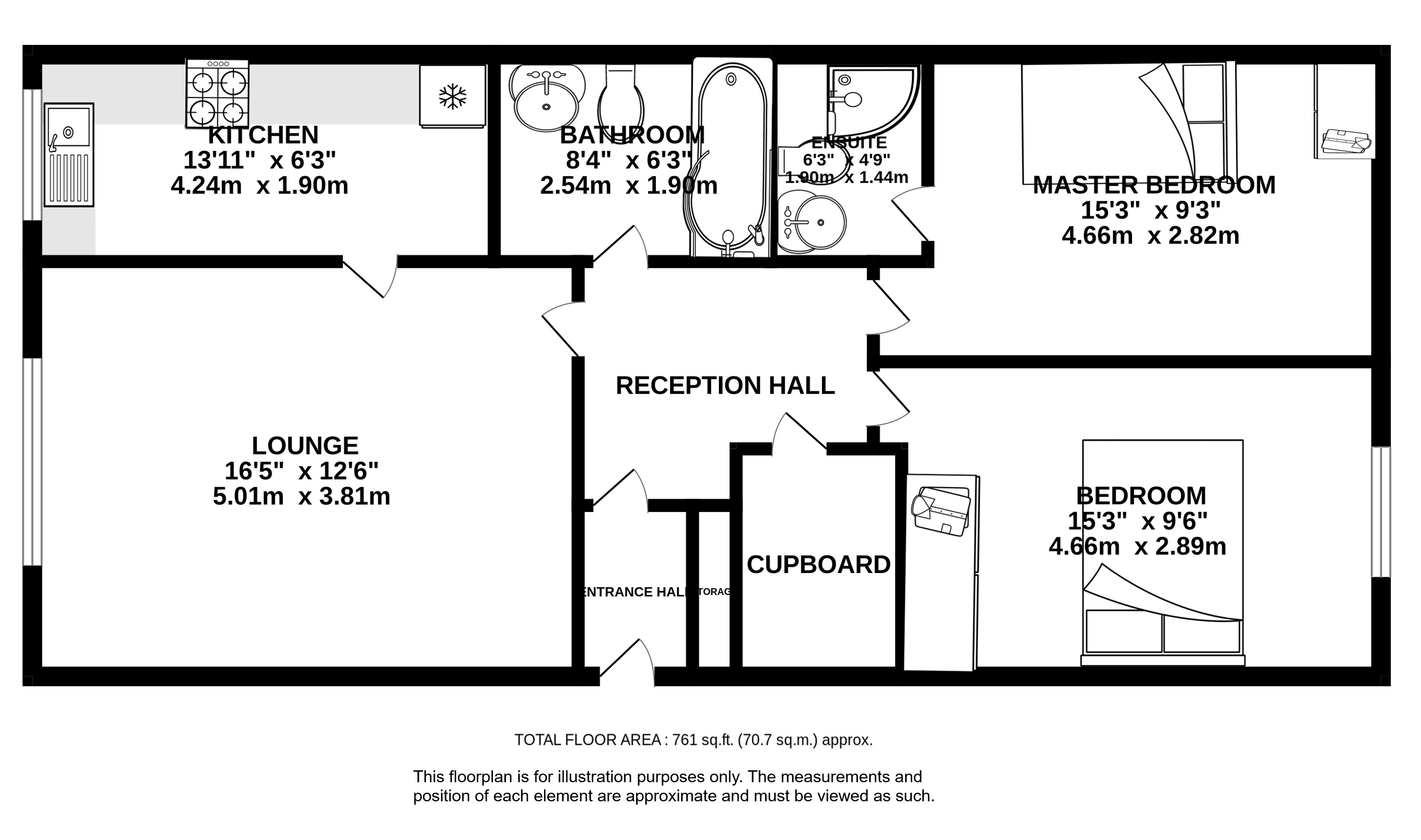 35, Hickling Way, Hertfordshire floorplan