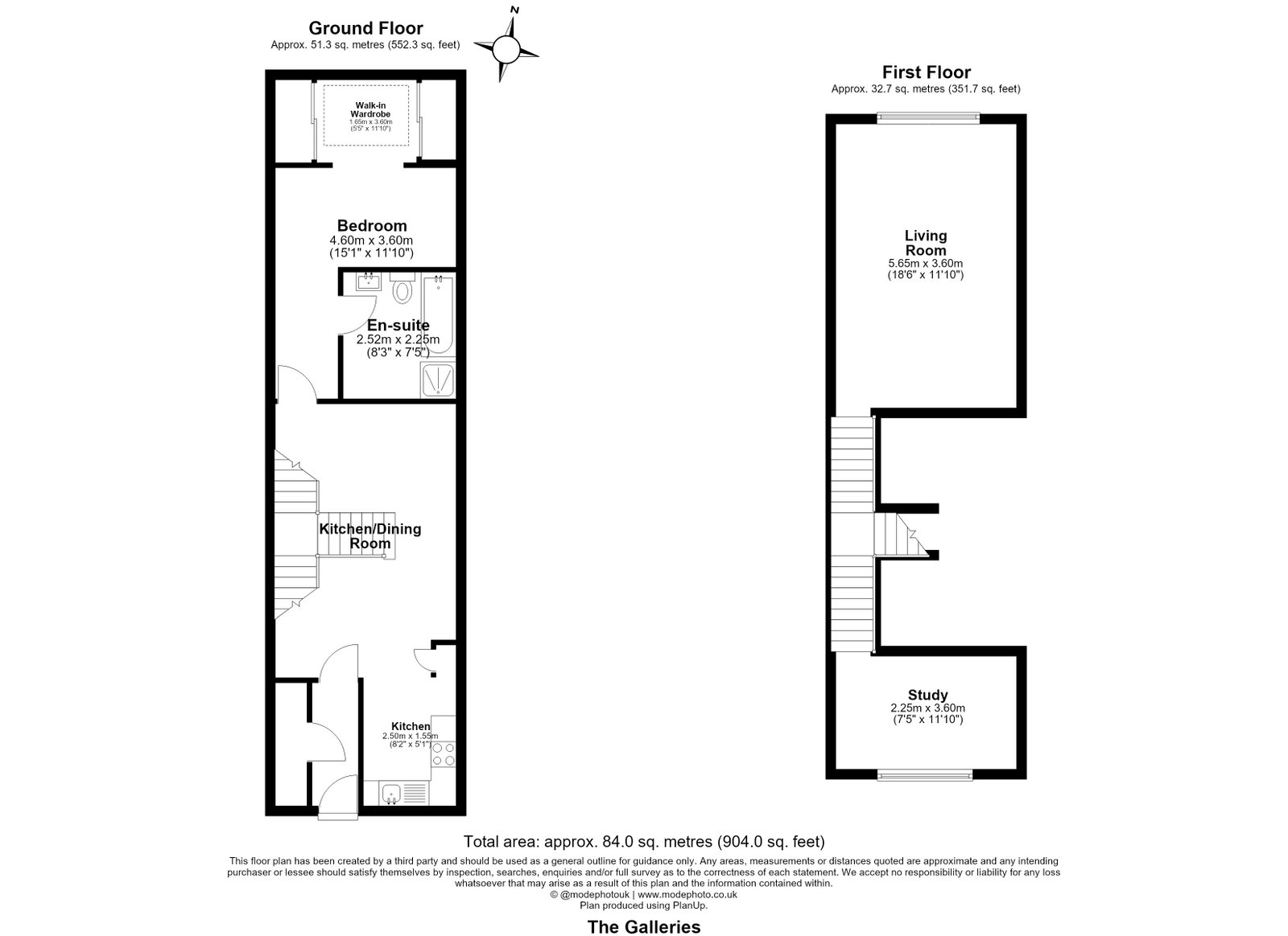 The Galleries, Brentwood floorplan