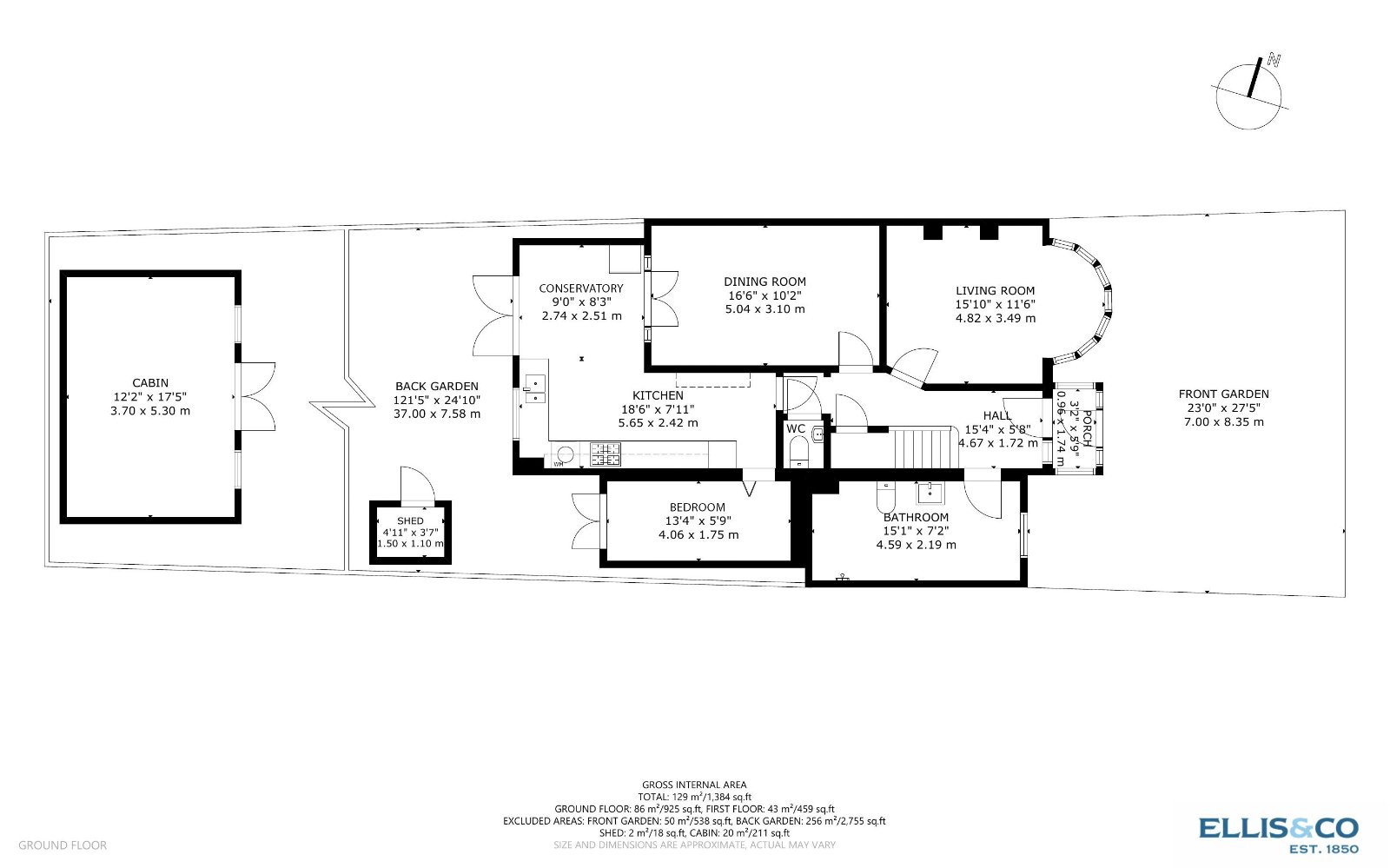 Alicia Gardens, Harrow floorplan