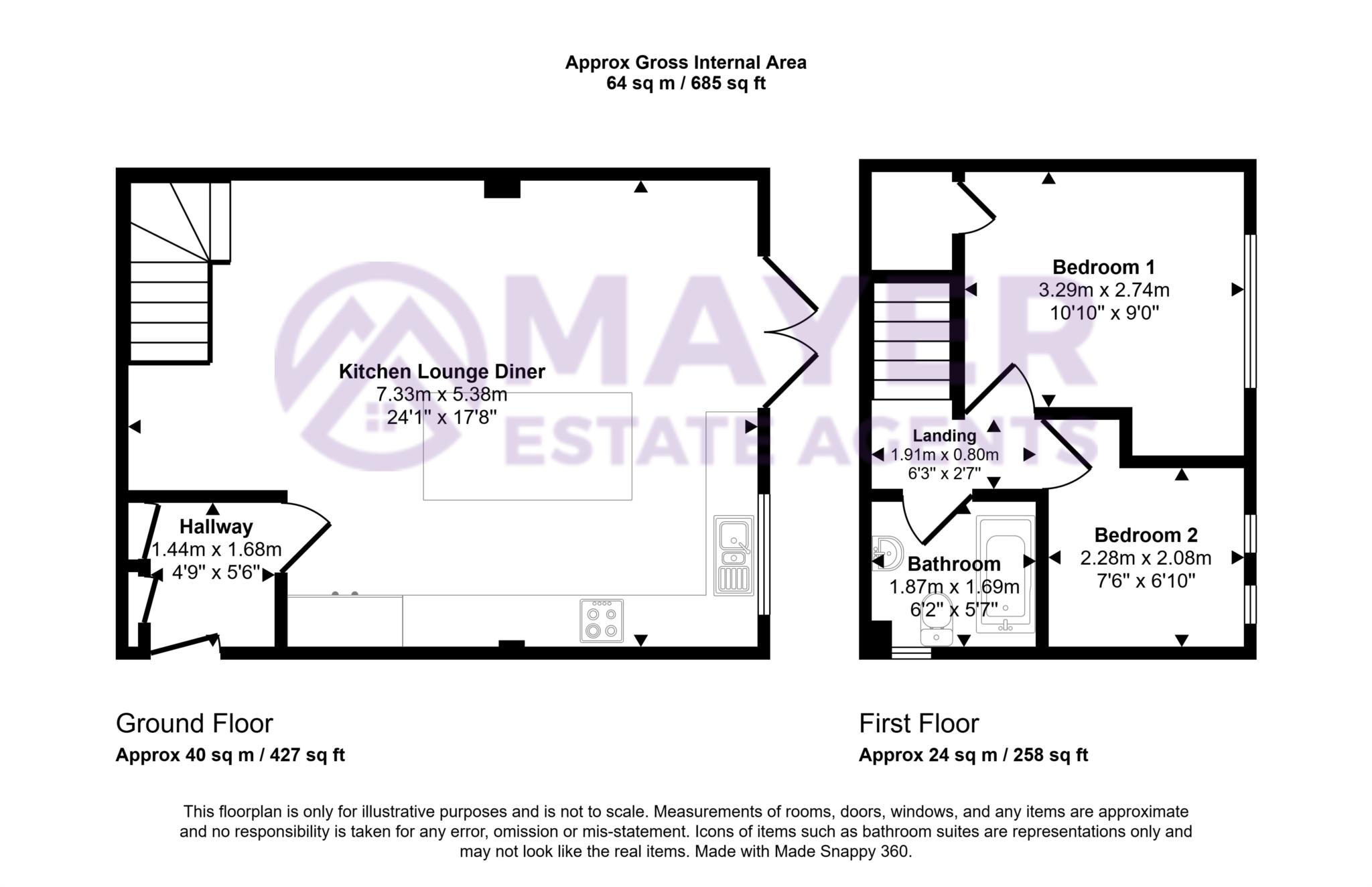 27, Walnut Drive, Plymouth floorplan