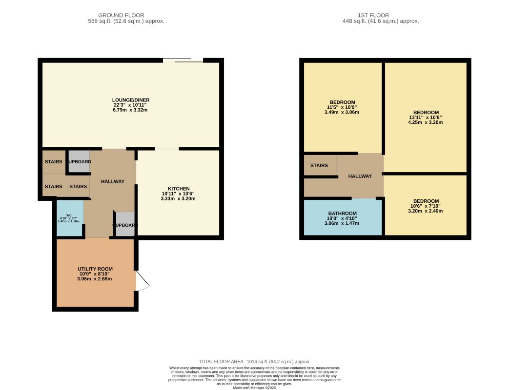 17 Badger Drive, Sheffield floorplan