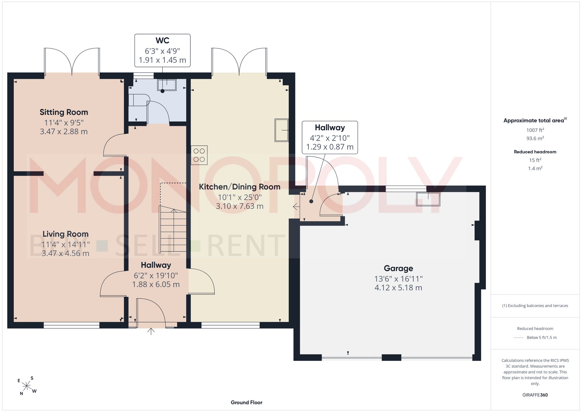 7 Greenfield View, Wrexham floorplan