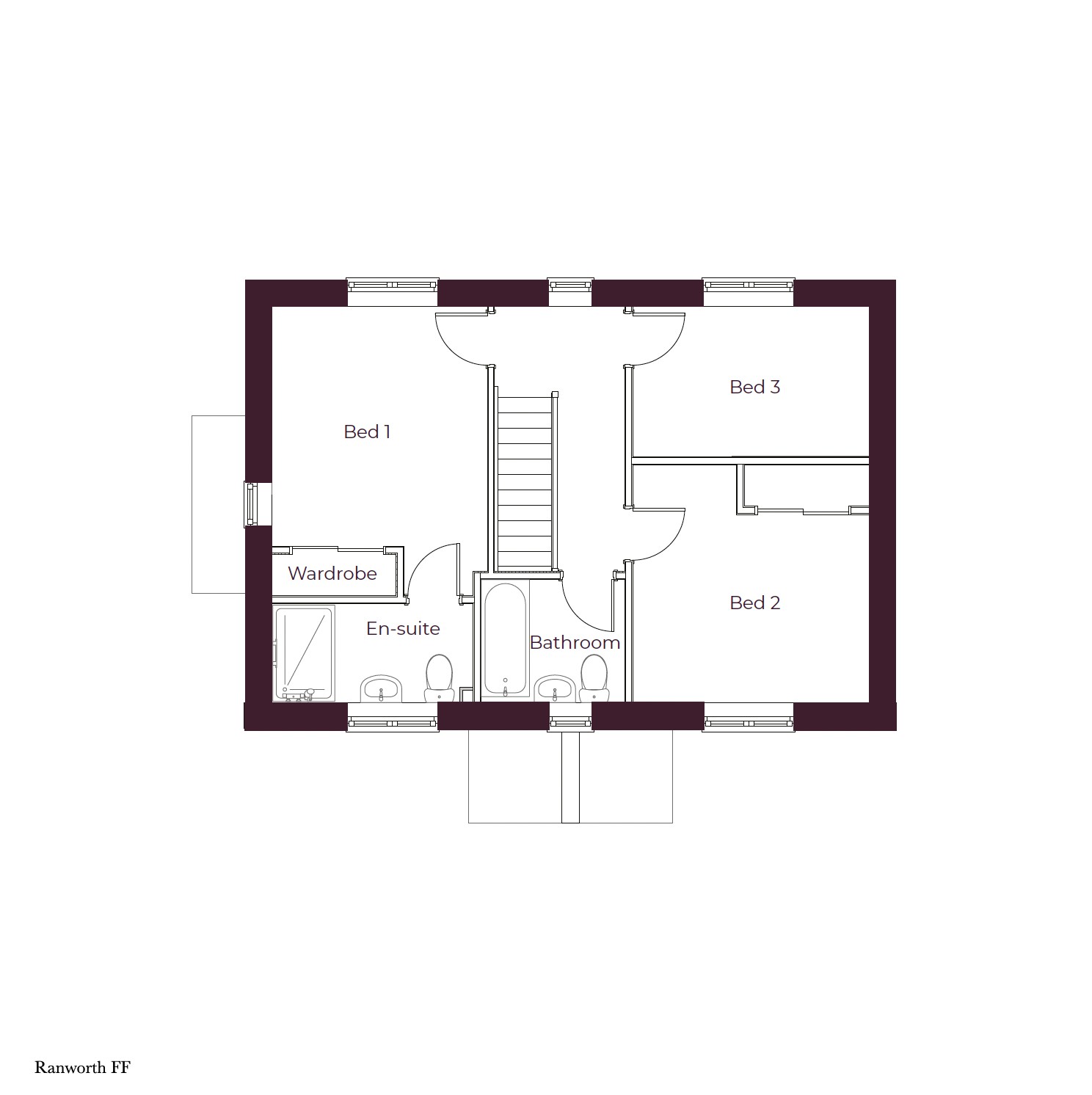 Plot 37, Rectory Road, Norwich floorplan