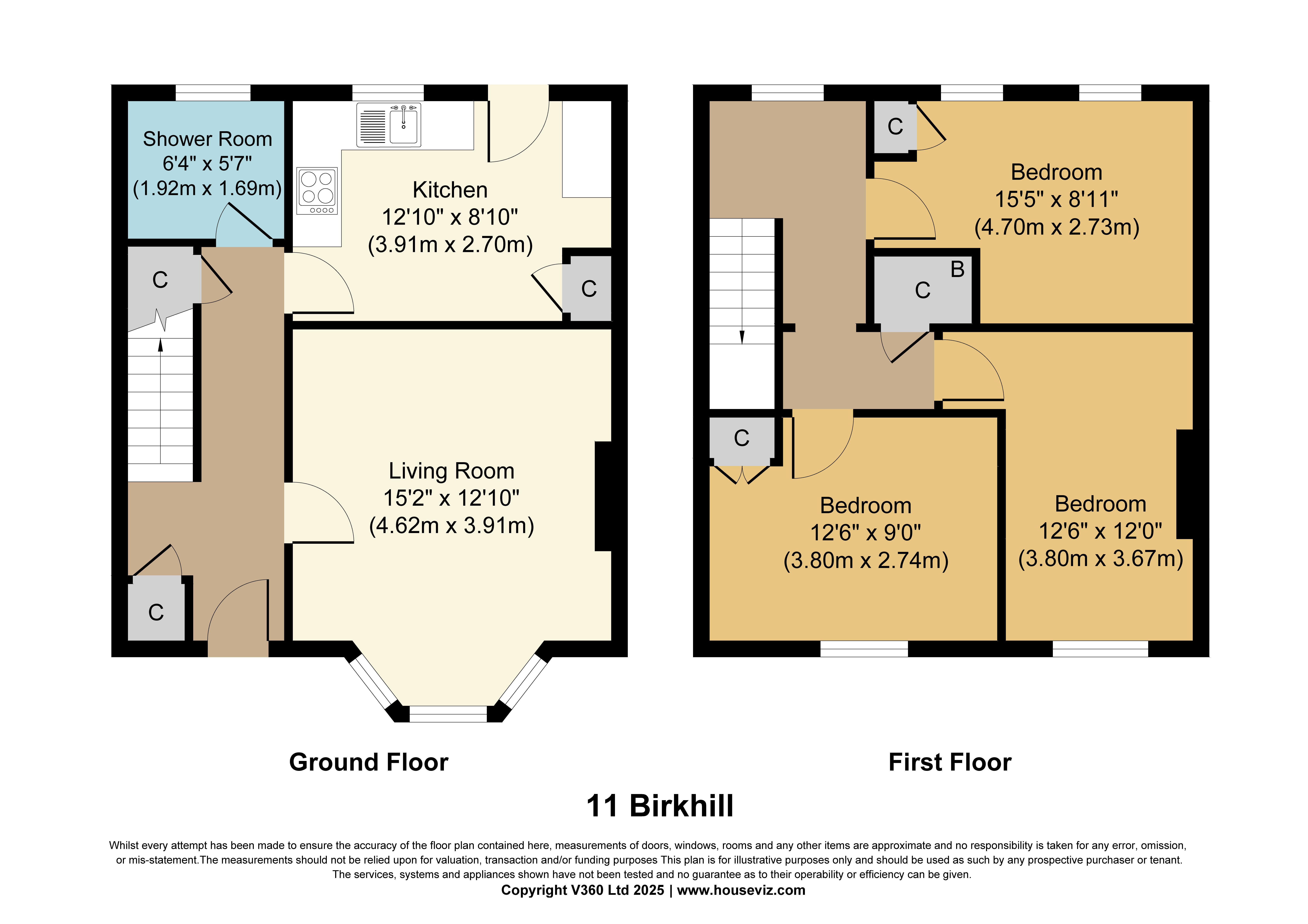 11, Birkhill Crescent, Bo'ness floorplan