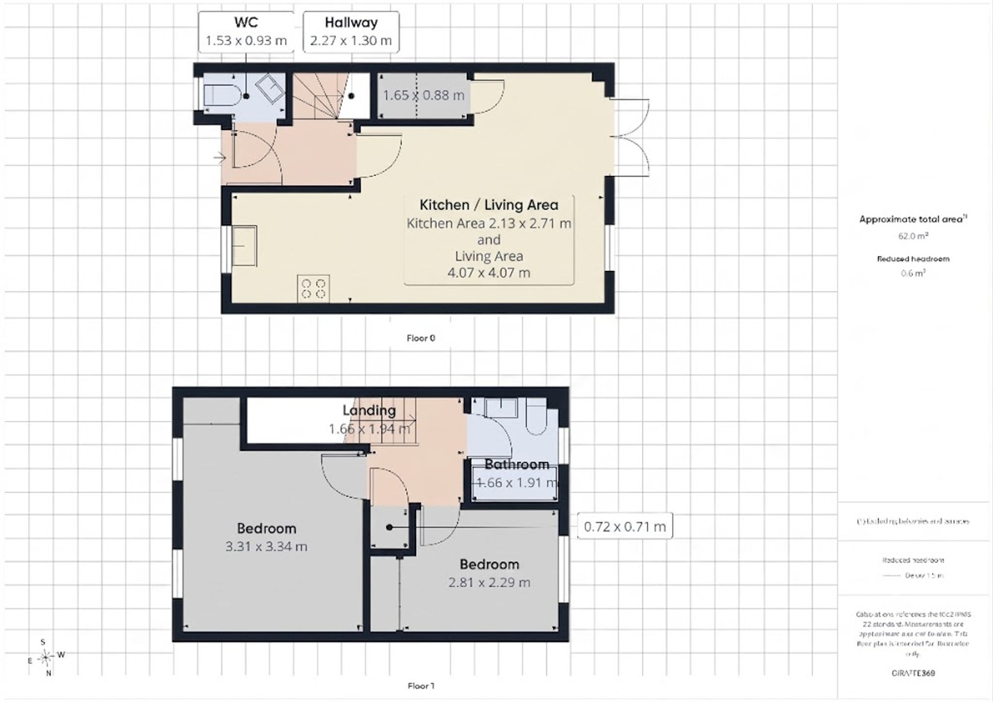 9 Seasons Courtyard Michaelmas Street, Gateshead floorplan