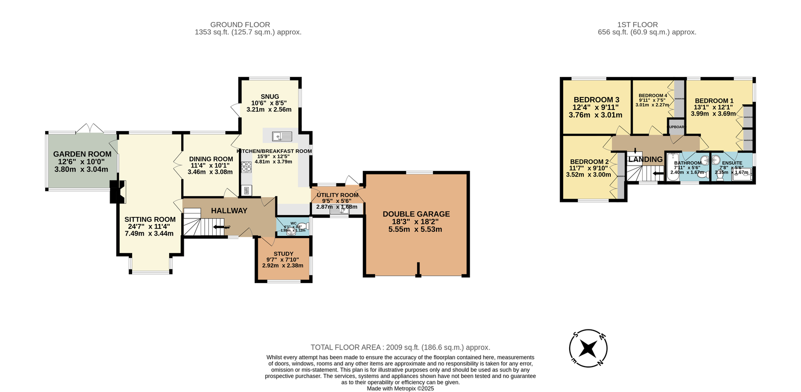 11, Cove Meadow, Torpoint floorplan