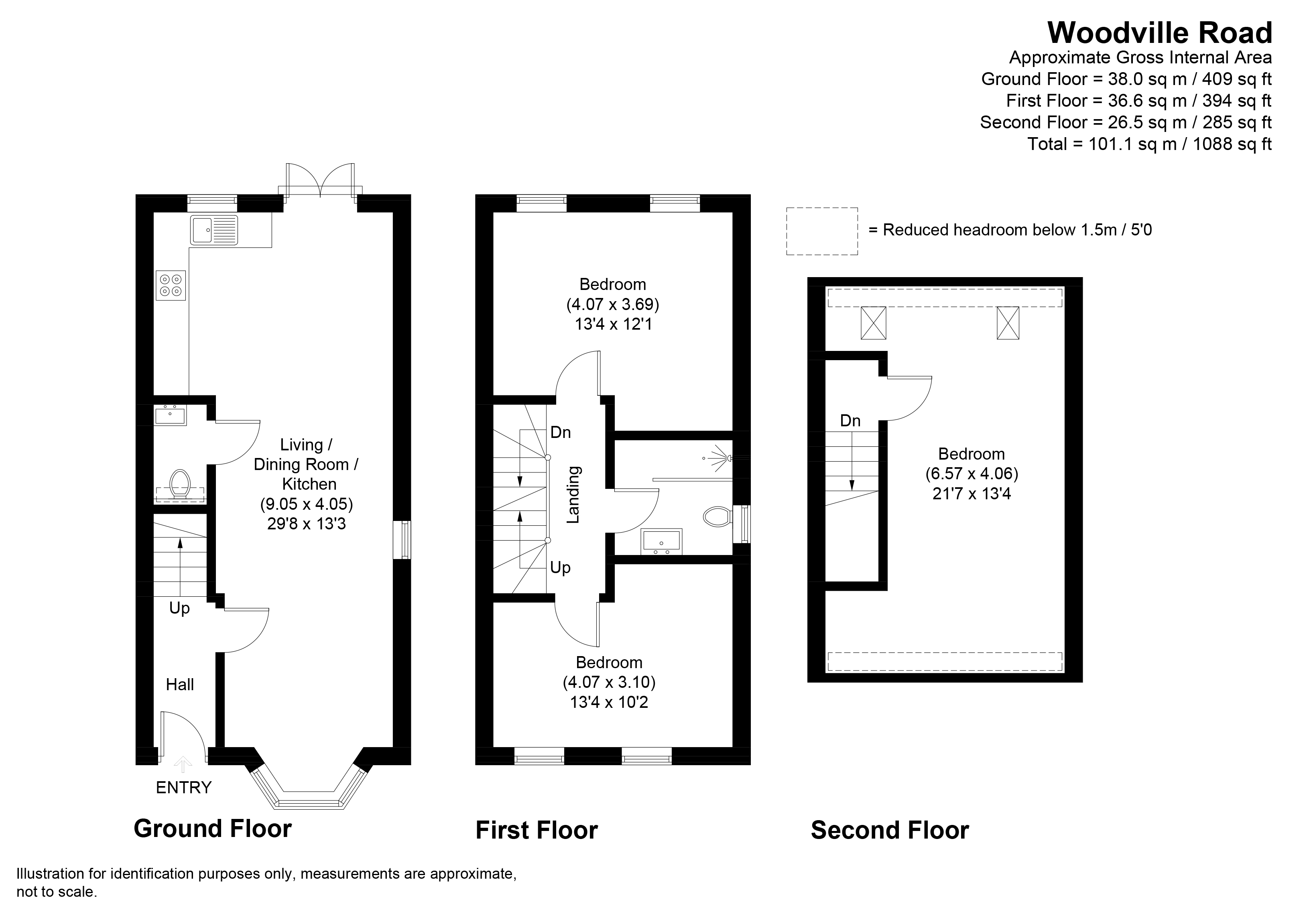 Woodville Road, Birmingham floorplan