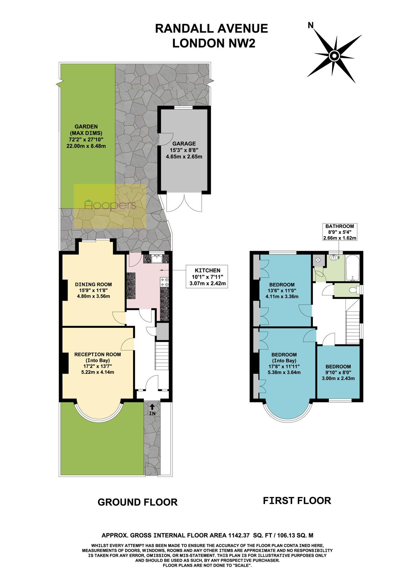 Randall Avenue, London, NW2 floorplan