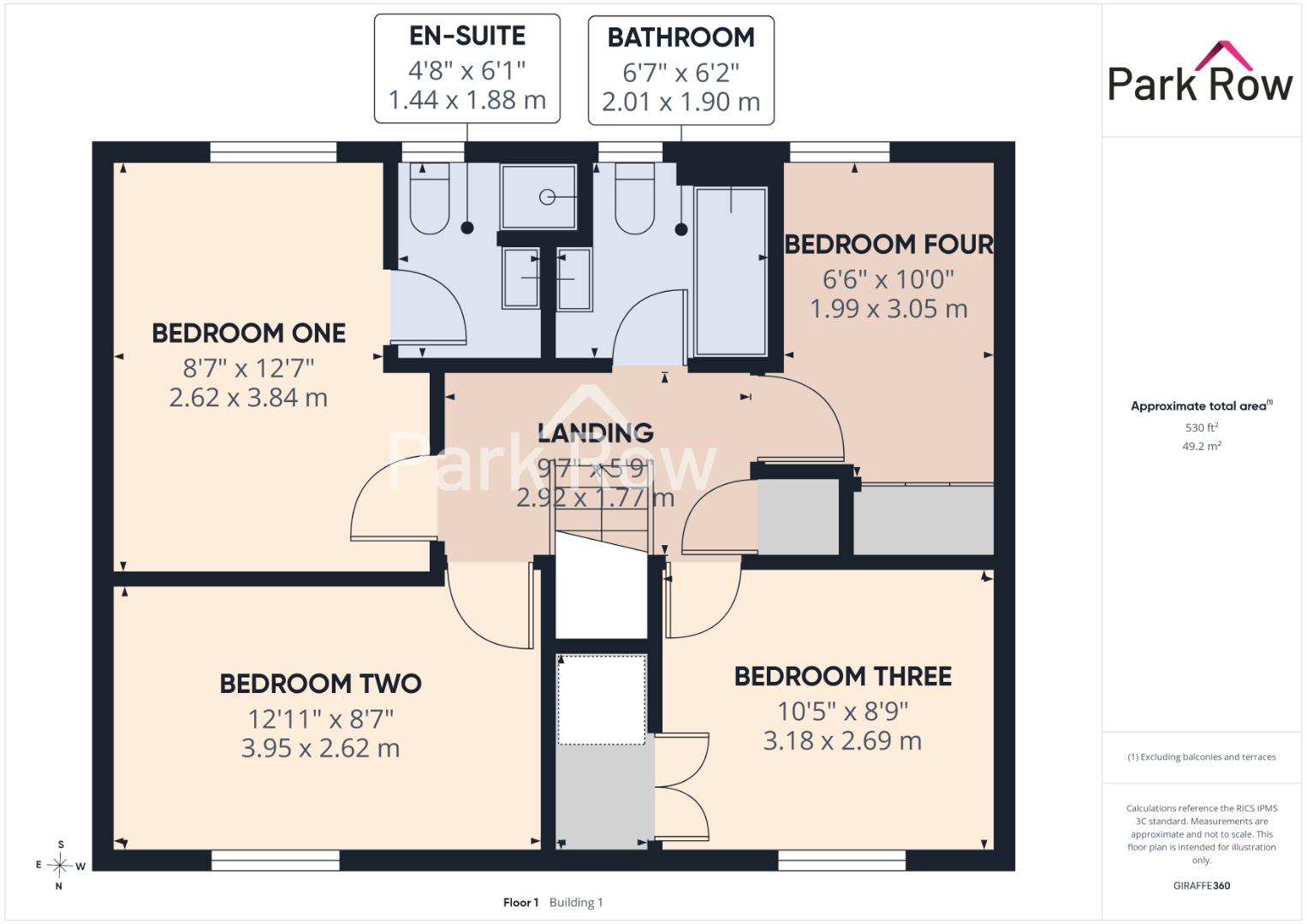12, The Bales, Leeds floorplan