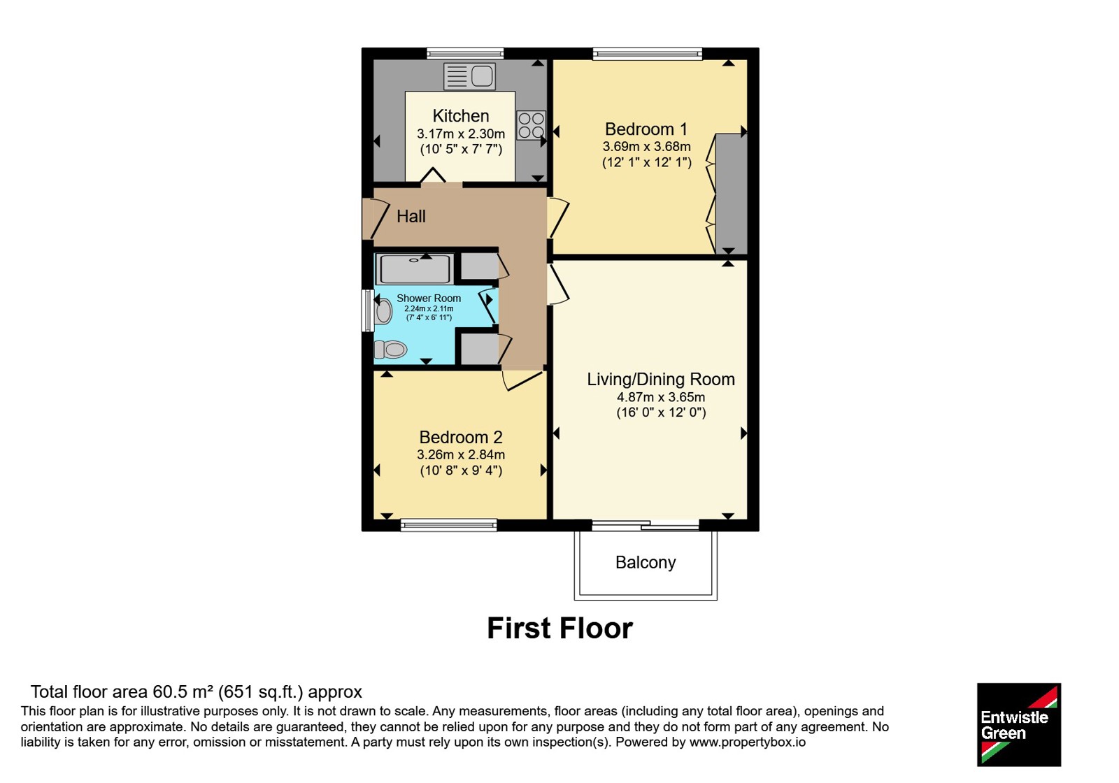16 Conifer Court,, Phillips Lane, Liverpool floorplan