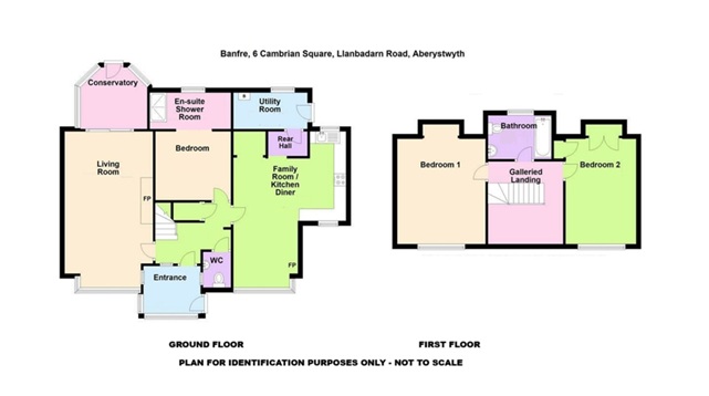 Banfre, Llanbadarn Road, Aberystwyth floorplan