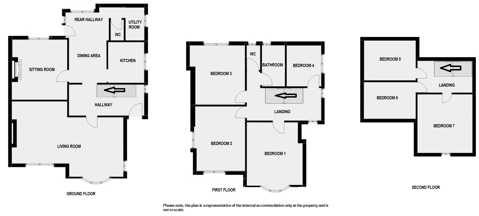 Alltwen, Ffordd Penglais, Aberystwyth floorplan
