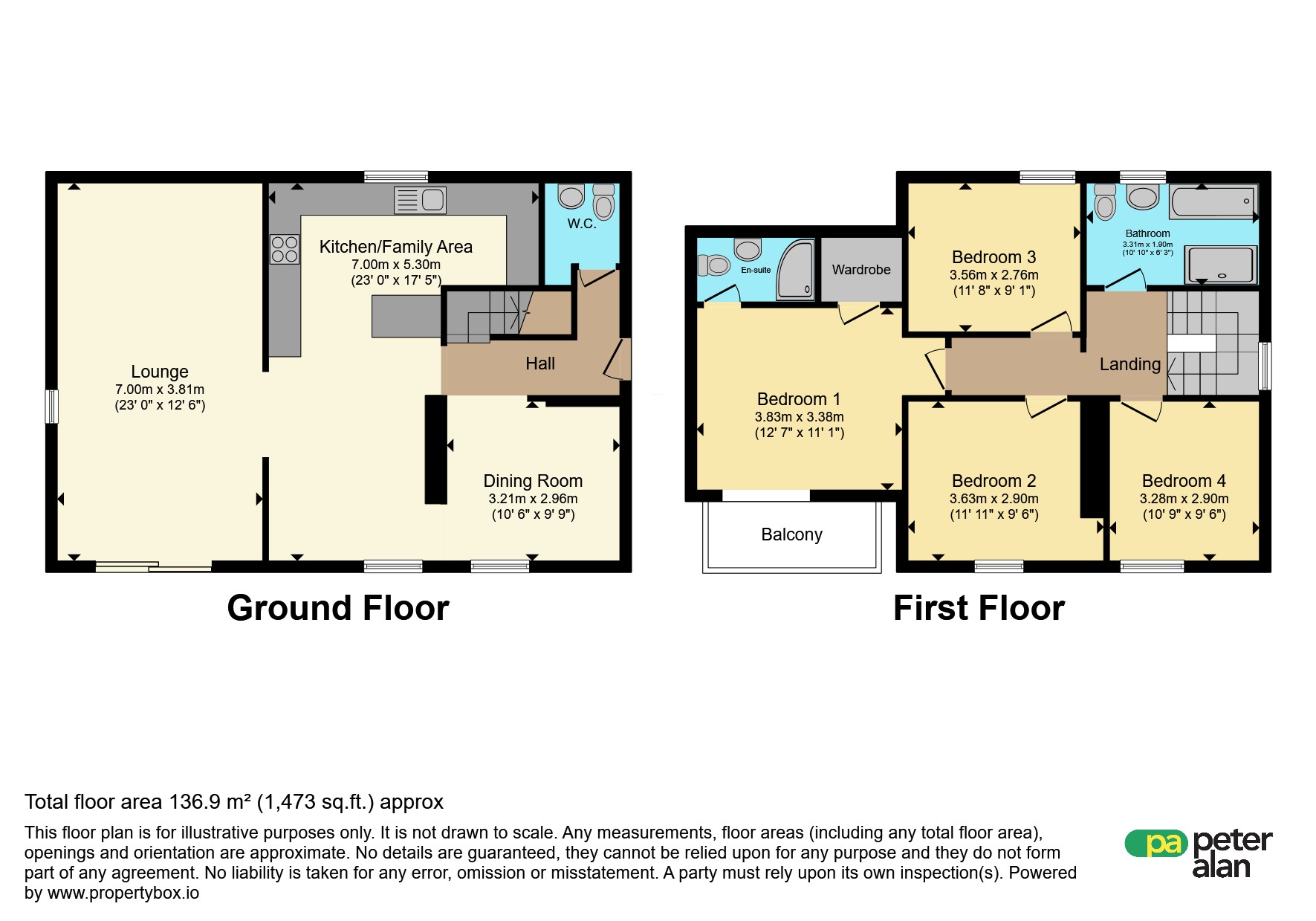 The Gatekeepers Lodge, Hayes Road, Penarth floorplan