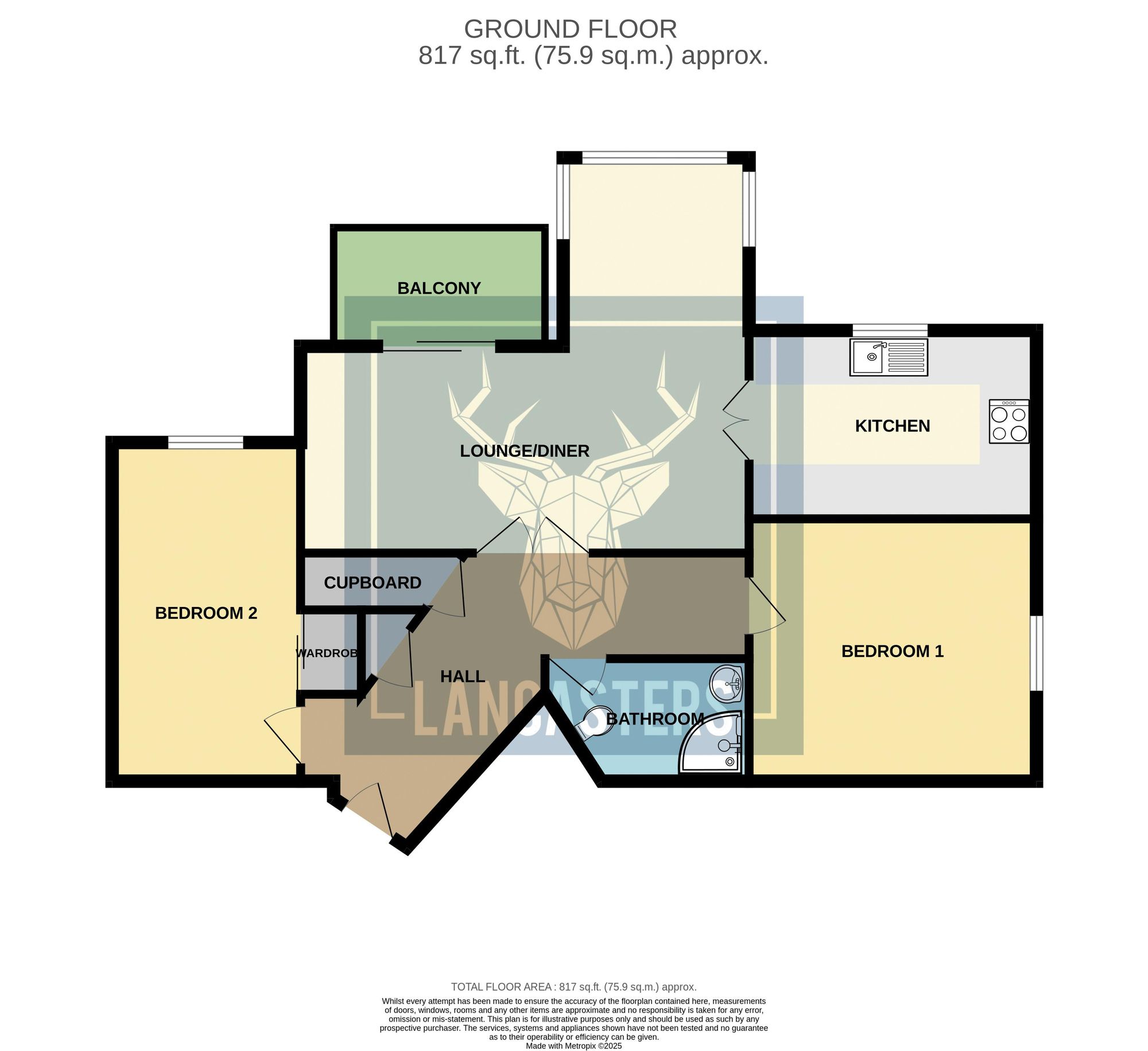 Flat 24, Griffin House Admiral Gardens, Cowes floorplan