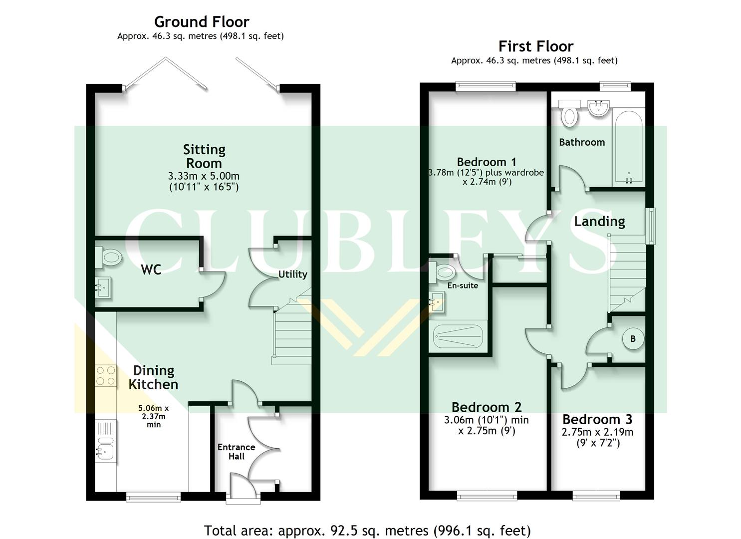 10, Furlands Grove, York floorplan