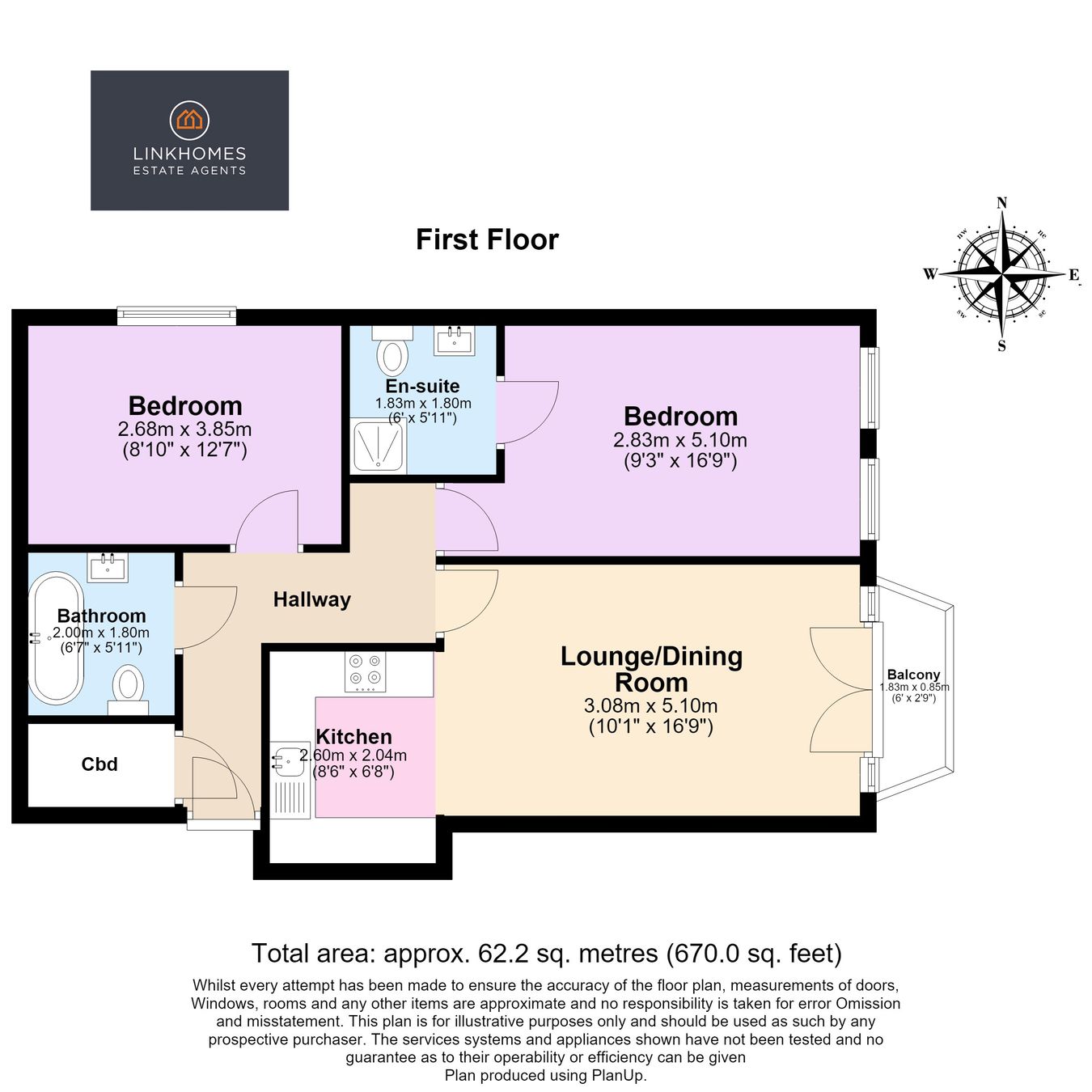 Baytrees, St Peters Road, Poole floorplan