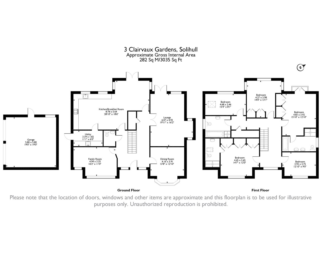 5 Bedrooms  for sale in Clairvaux Gardens, Solihull B92