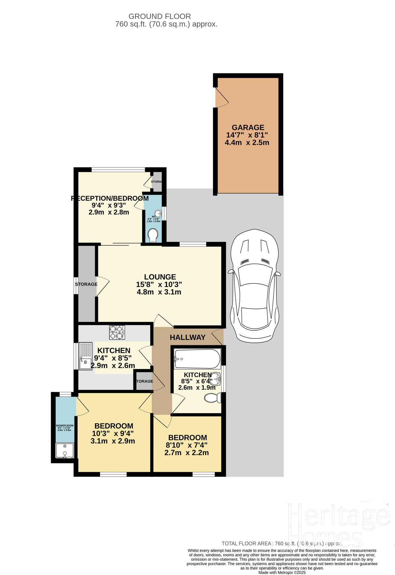 Weavers Close, Horsham St. Faith, Norwich, Norfolk floorplan