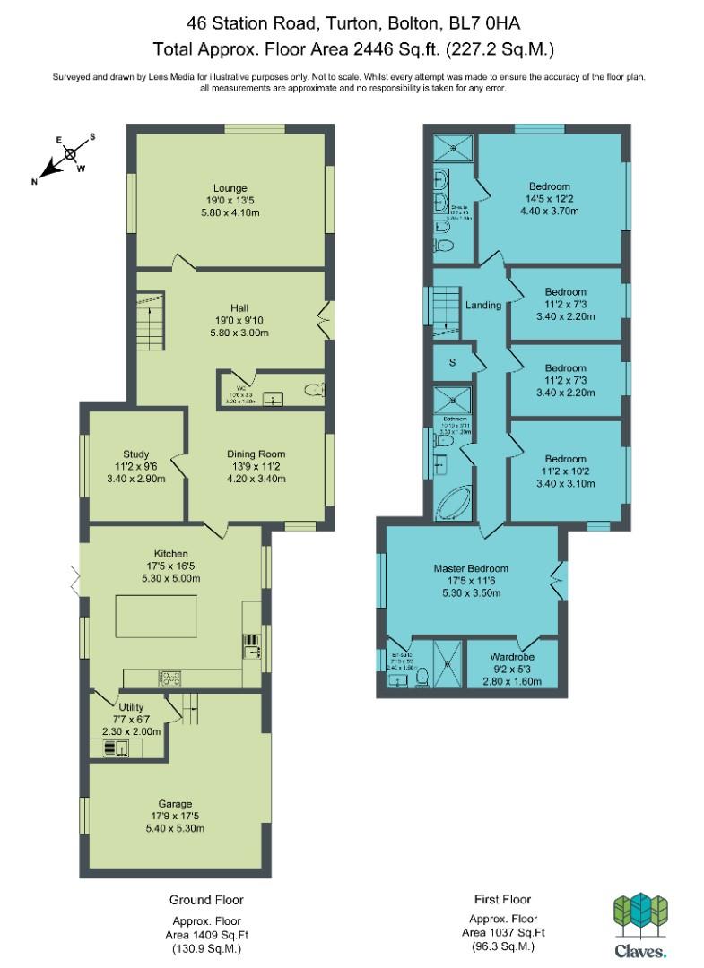 46, Station Road, Bolton floorplan