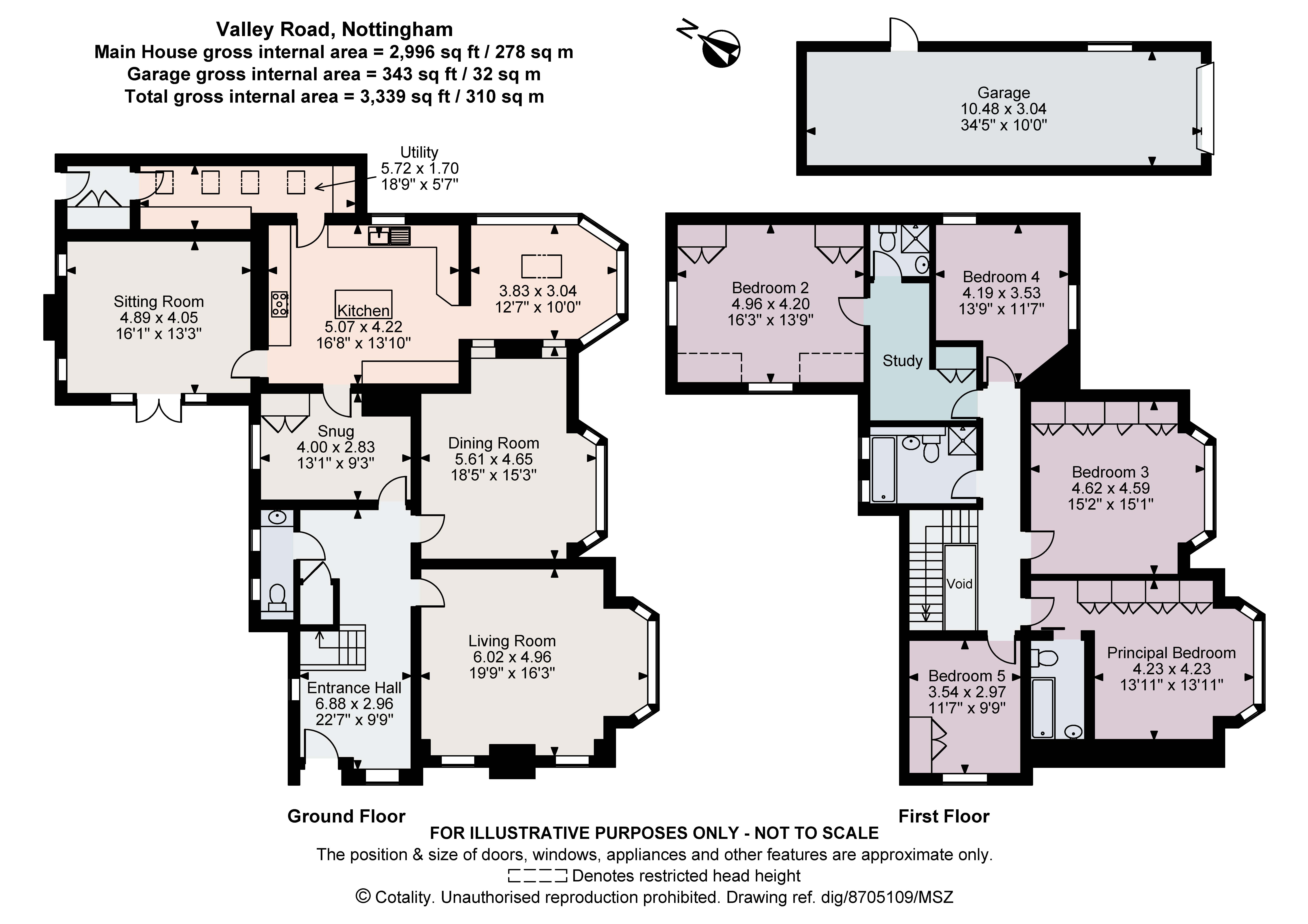 7, Valley Road, Nottingham floorplan
