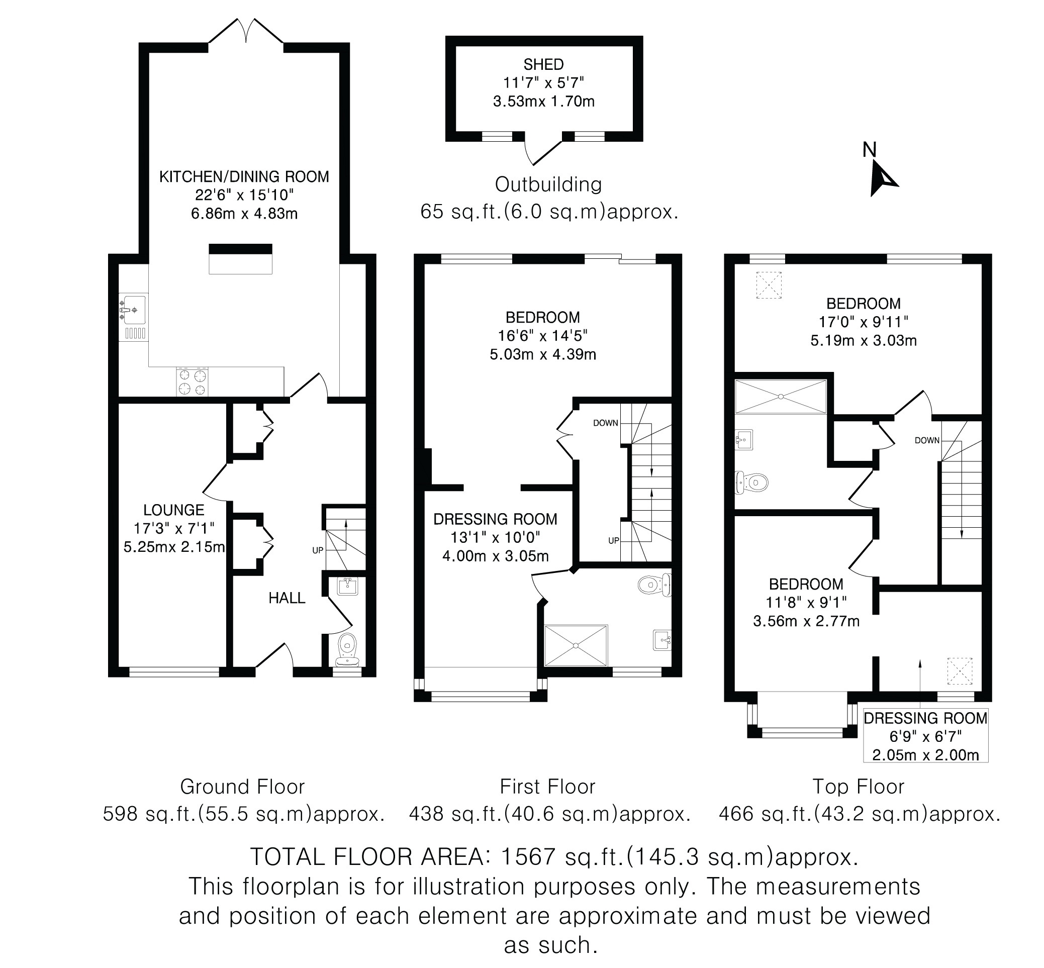 23, Leysdown, Hertfordshire floorplan